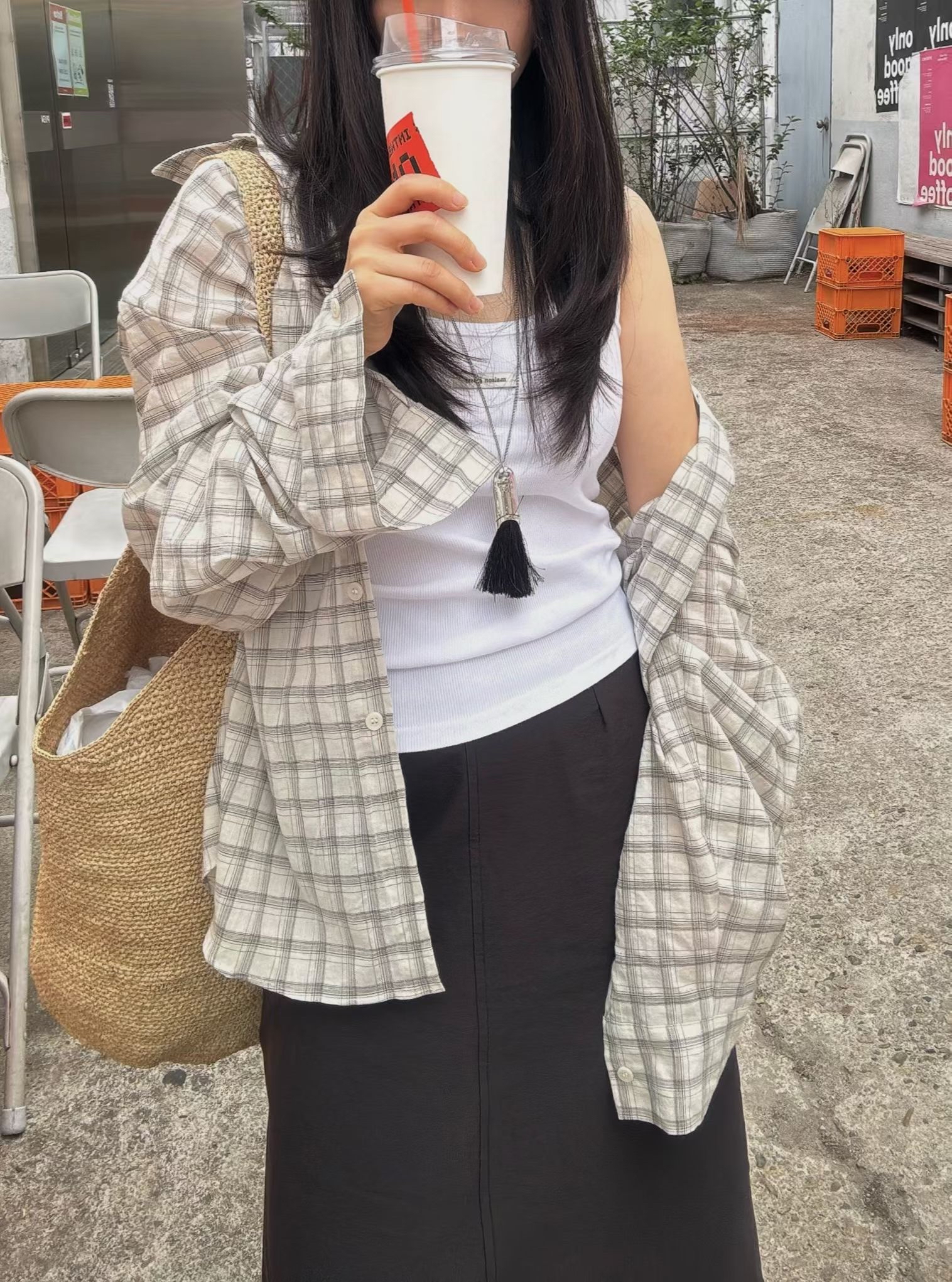 🇰🇷東大門女裝 | check shirt