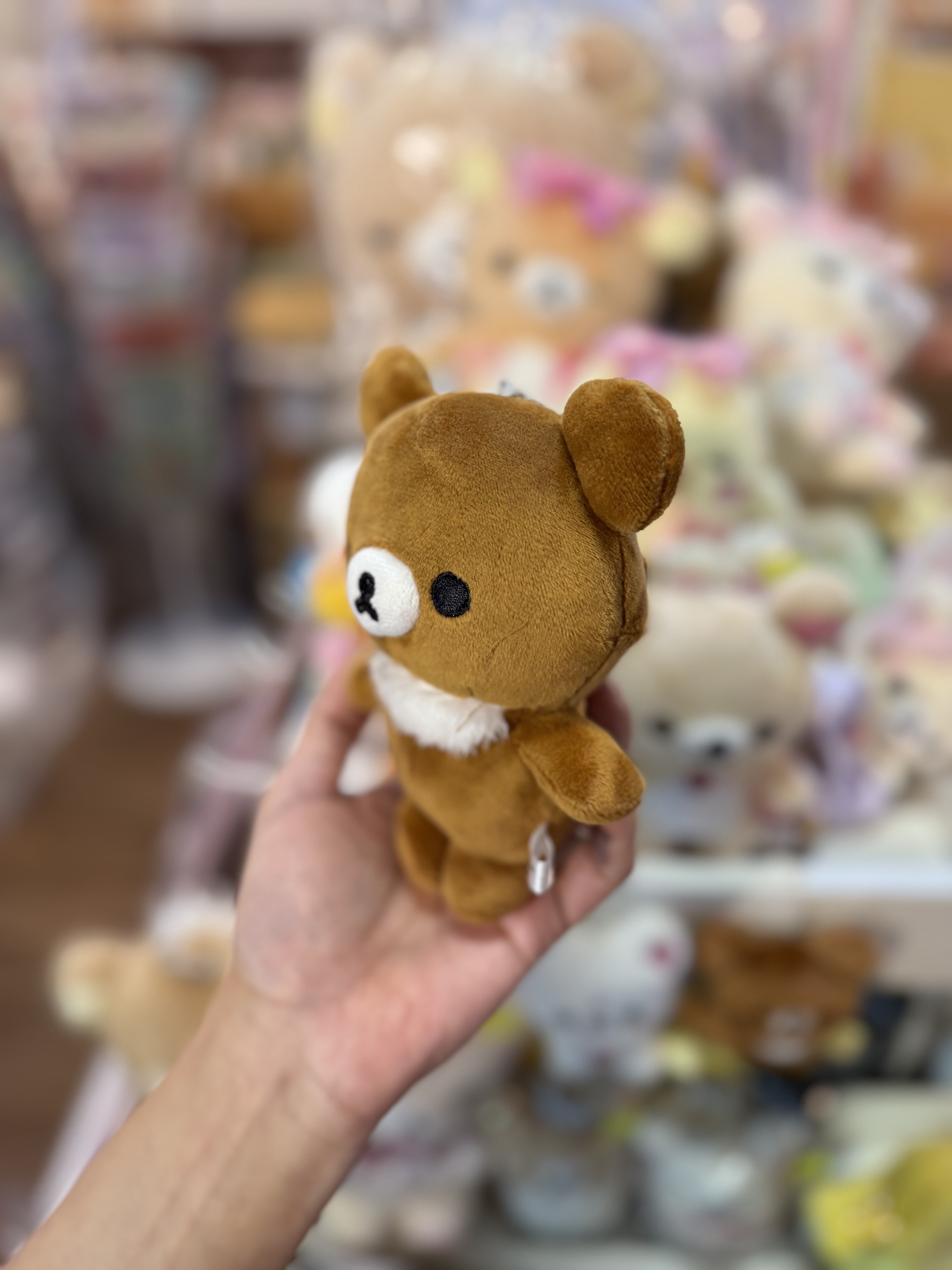《現貨》全新Rilakkuma 公仔型小物袋掛飾