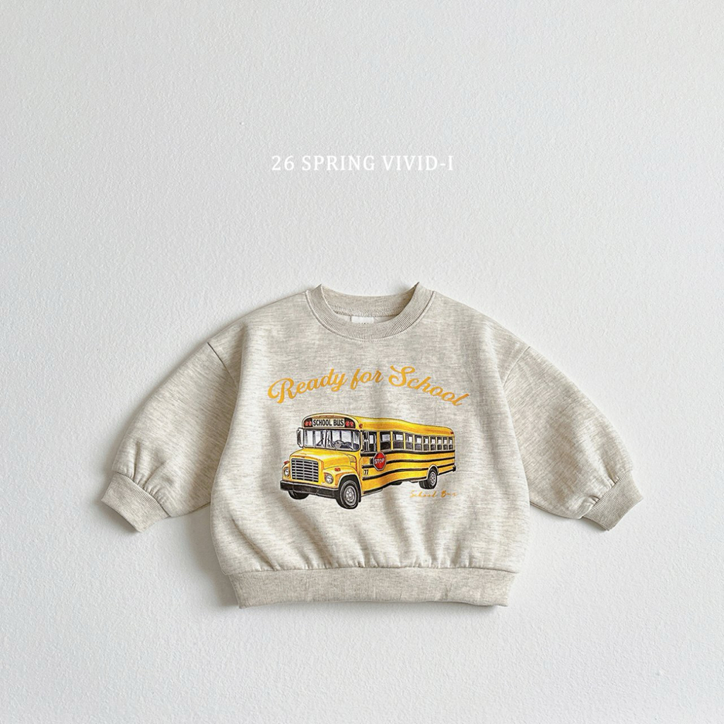 🌸預訂 韓國直送🌸🇰🇷VIVIDI三色車車印花寬鬆衛衣