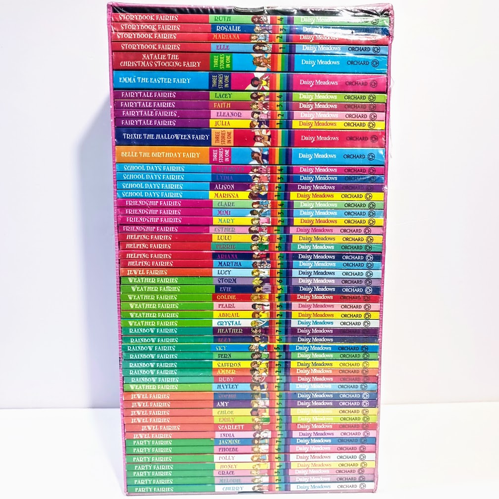 A Year of Rainbow Magic Boxed Collection - 52 Books by Daisy Meadows  彩虹魔法仙子 52本  B059