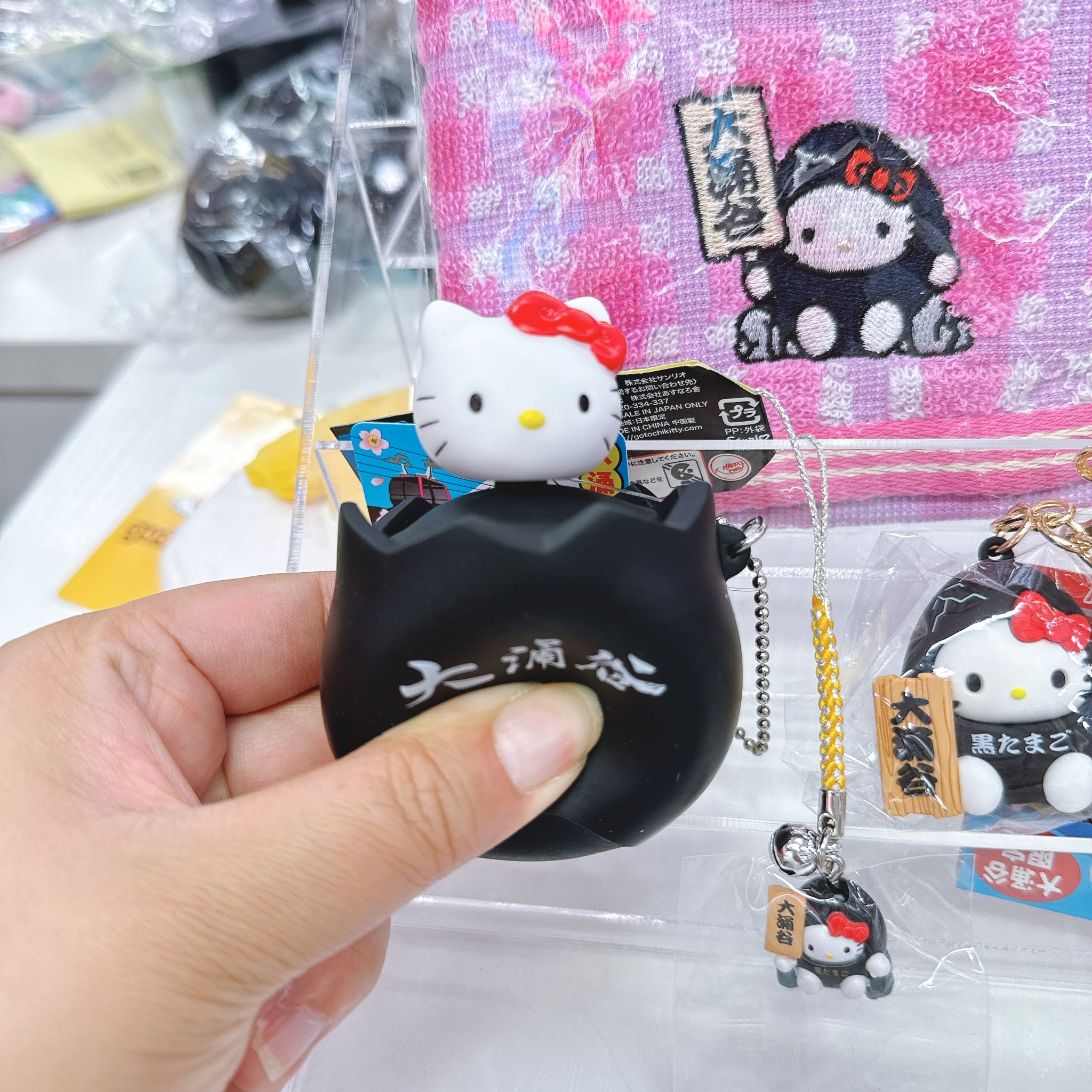 日本直送箱根大涌谷 sanrio Hello Kitty地區限定商品