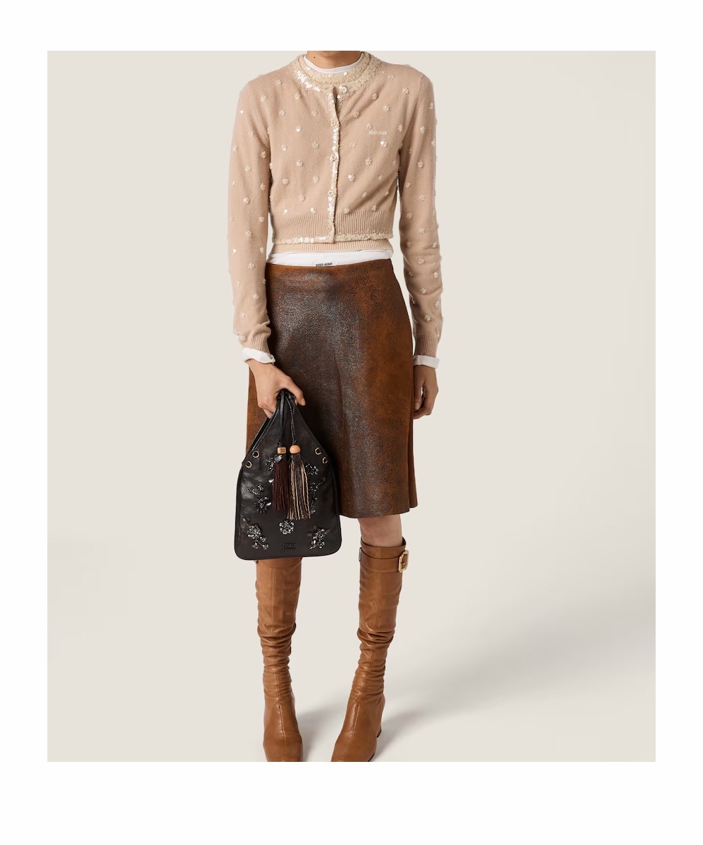 Miu Miu 女士 徽標手提包均碼碼24cm*37cm 