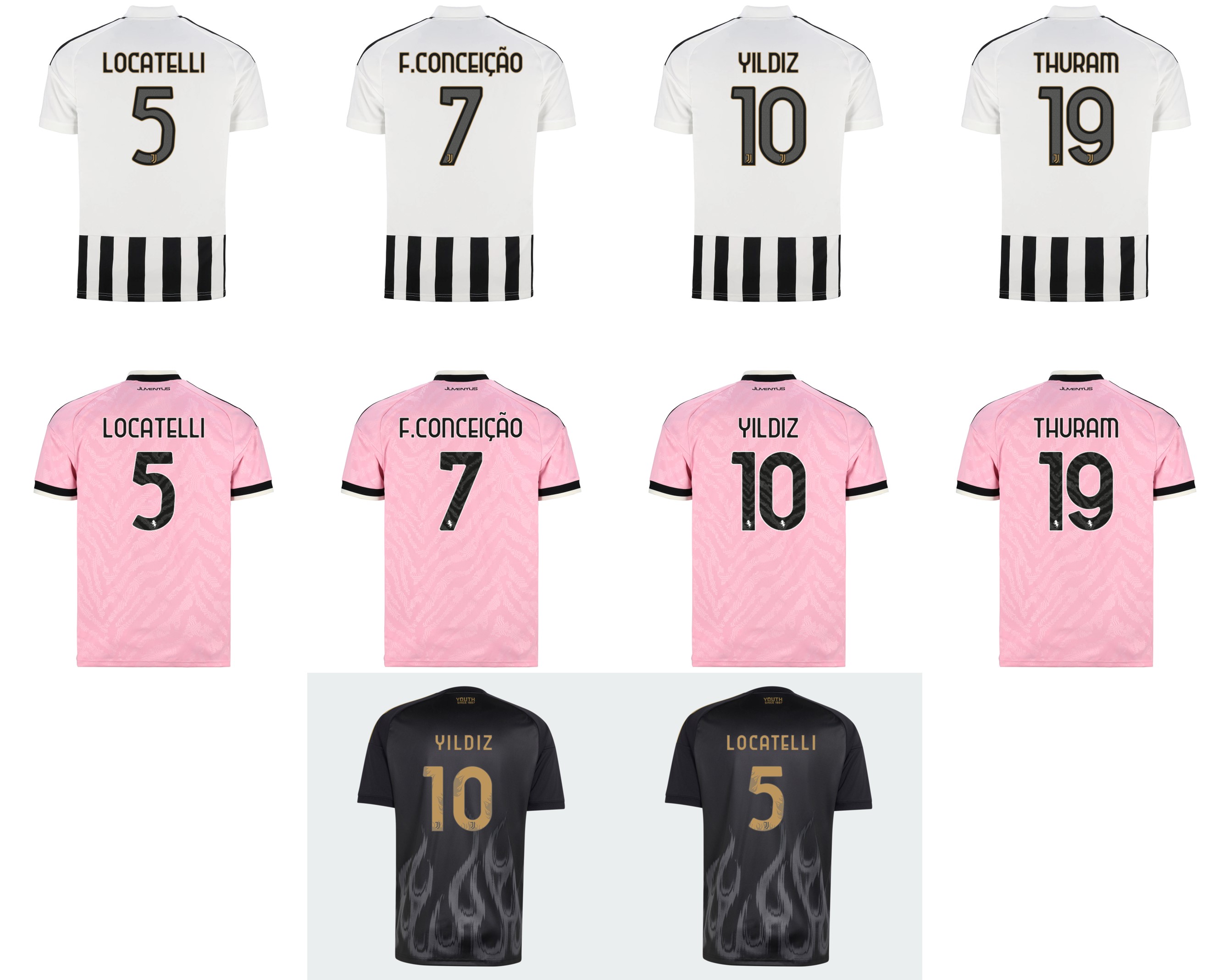 Juventus 祖雲達斯 2026-27 主場/作客/三客印字 (內有多選，不是球衣)