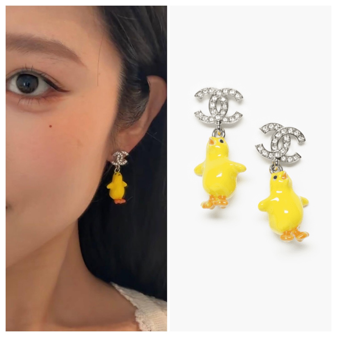 【原單】CHANEL 2026 Pendant Earrings 小雞吊墜耳環 - 禮盒裝