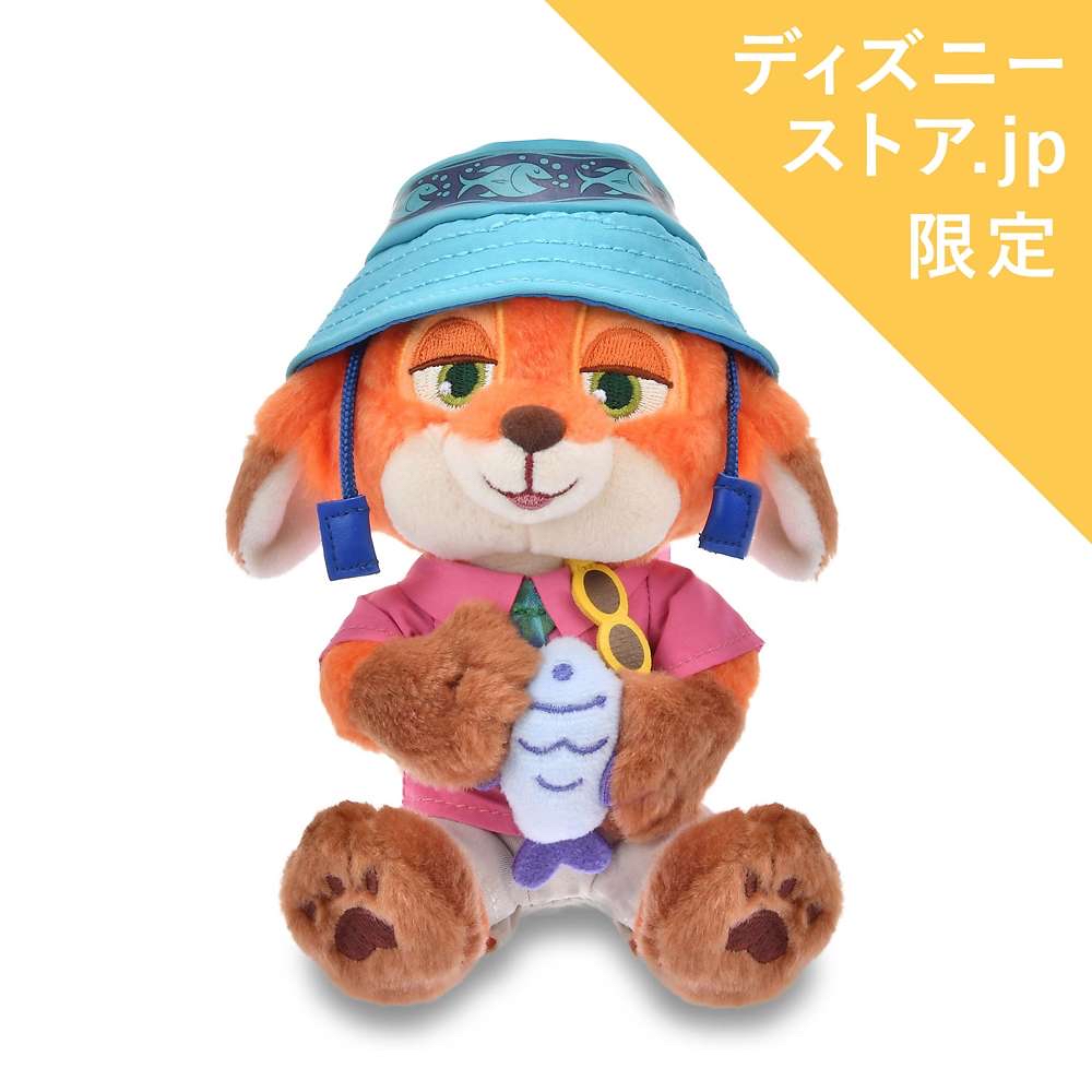 🌸 【預訂】Nick 公仔掛飾-Zootopia Fish Market《日本限定》