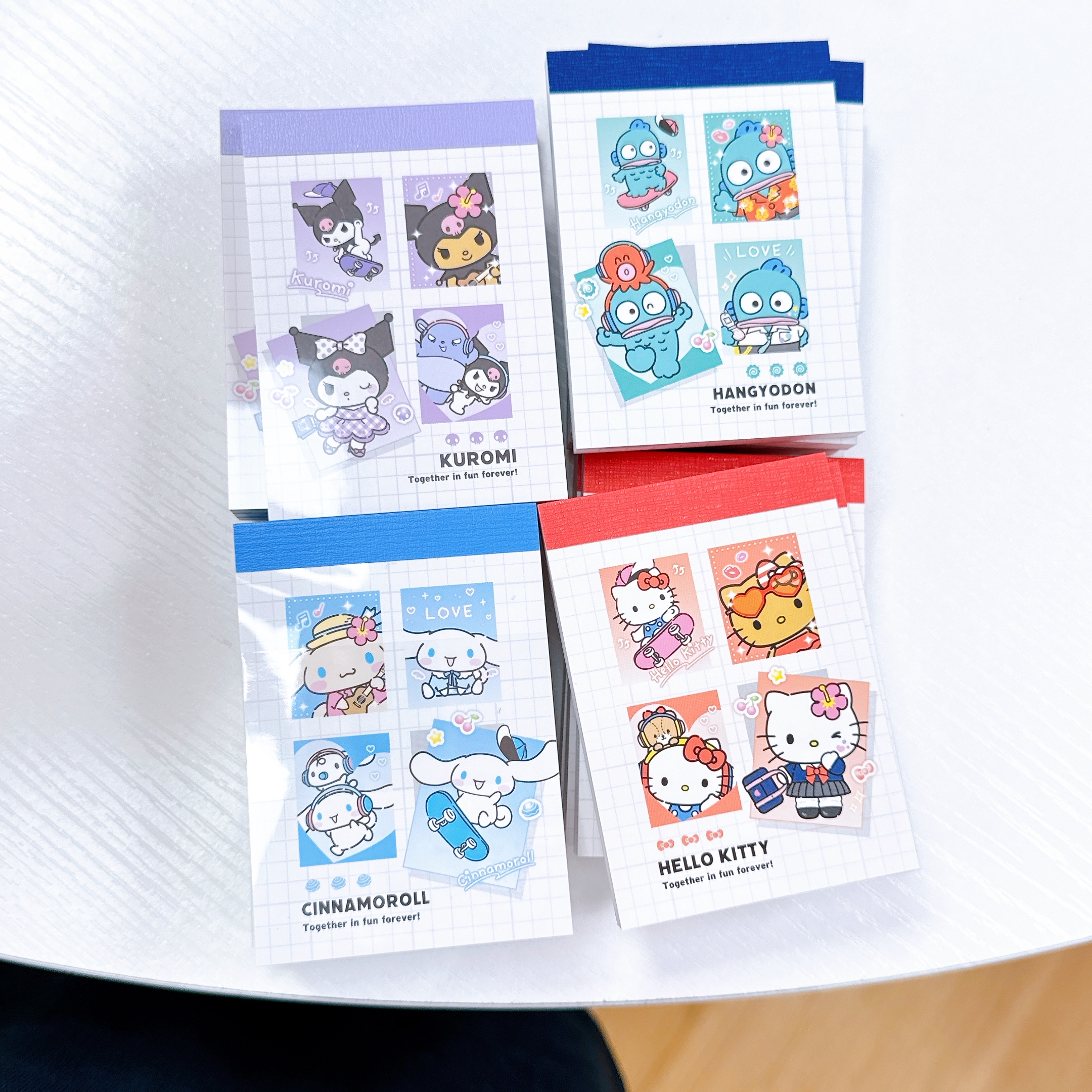 日本直送Sanrio 學生系列memo 筆你541