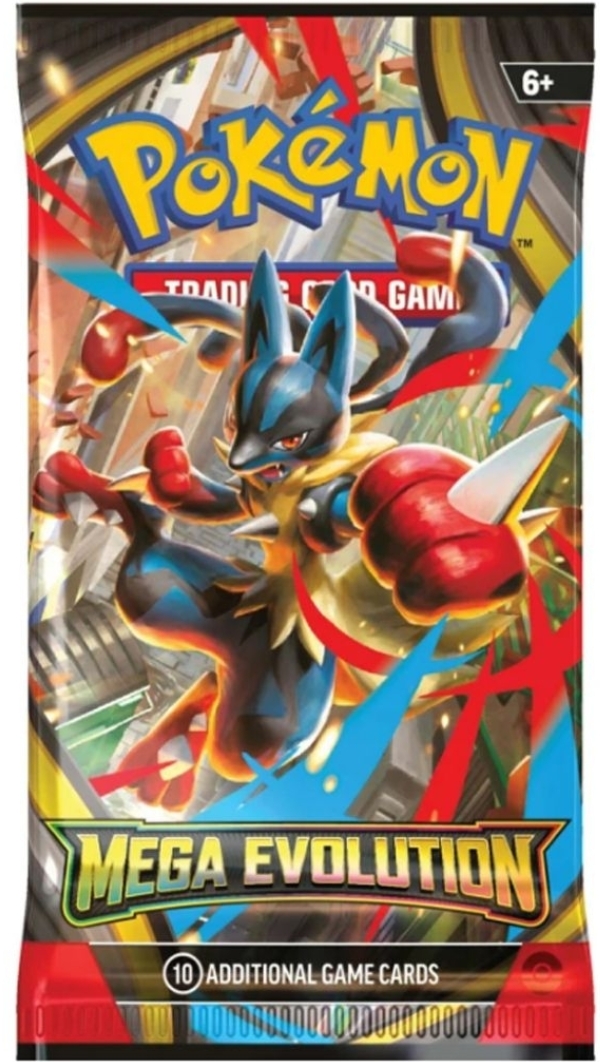 Pokemon TCG Card Game Mega Evolution - Single Pack (ME01-ME04)