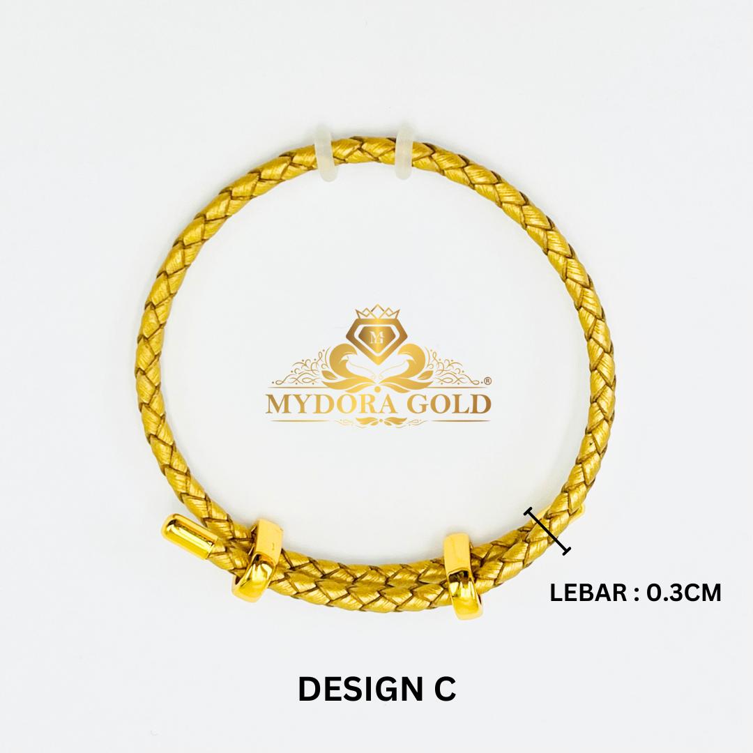 MYDORA Imperial Leather Rope Bracelet