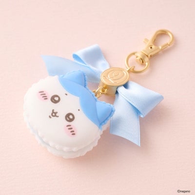 🎀【預訂】Q-POT. x Chiilkawa  馬卡龍包掛飾 - Hachiware