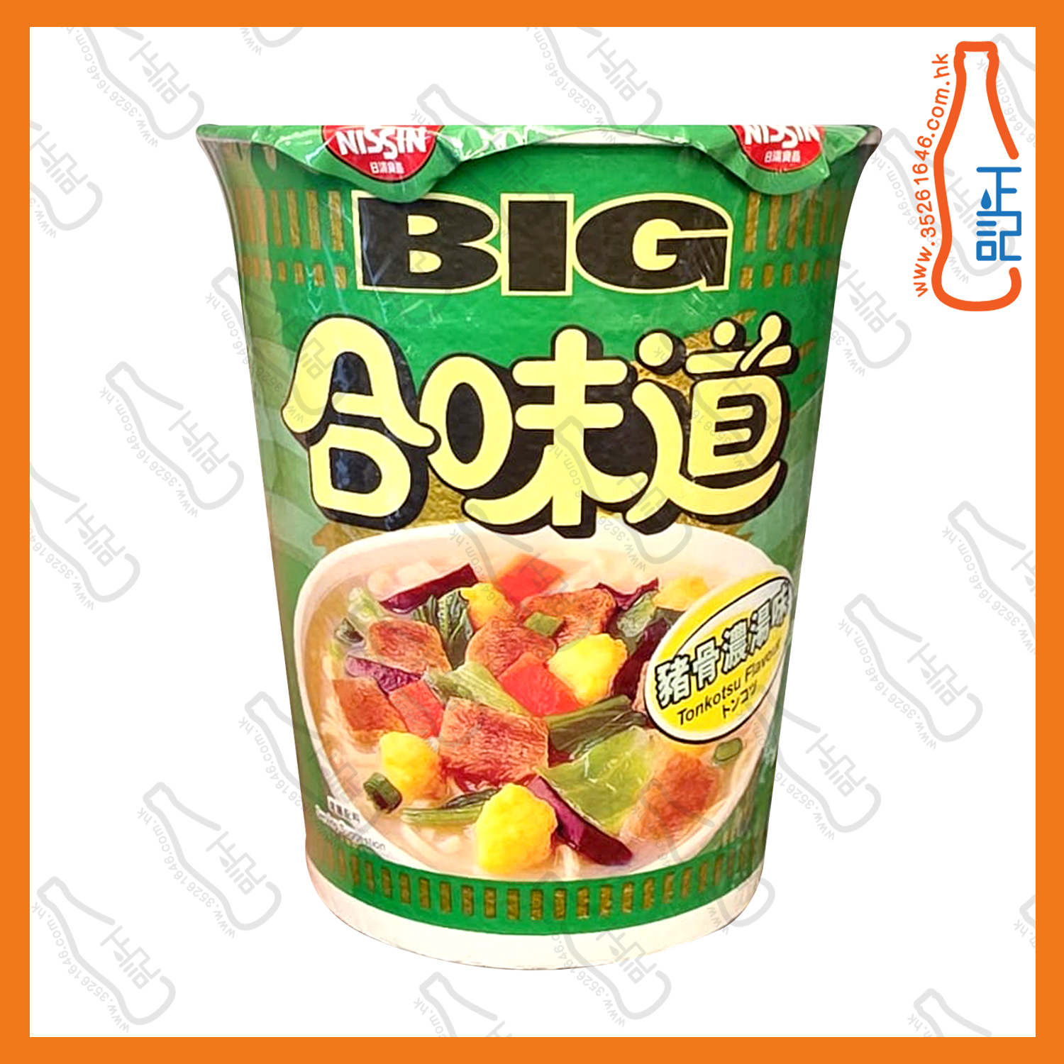 ==合味道 大杯麵-豬骨濃湯味 107g /杯