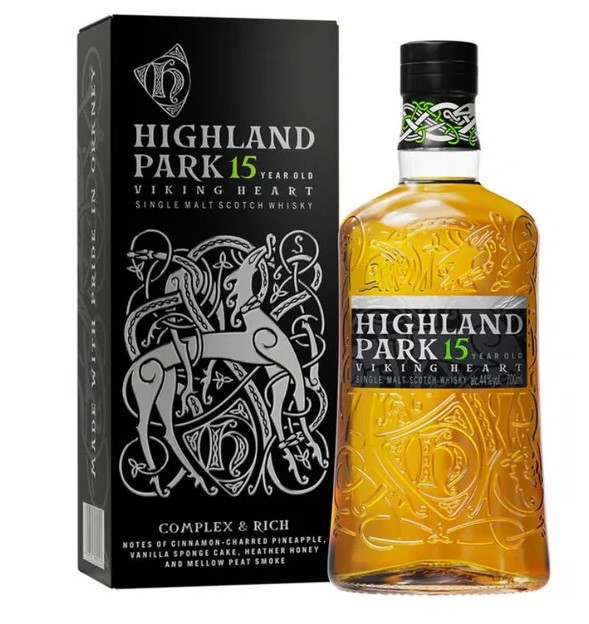 高原騎士 15 年維京之心單一麥芽威士忌 Highland Park 15 Year Old Viking Heart 44% 700ml