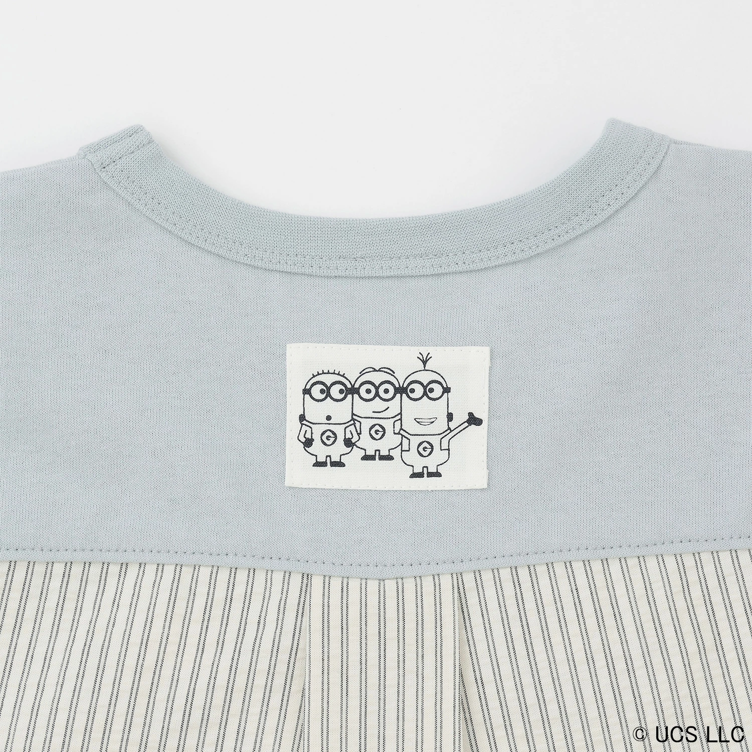 🆕【⭐訂購⭐】🌀🇯🇵 日本直送🌀#Minions 刺繡 布料拼接 短袖Tee [3款選] 🌀 [ELFA-0128]