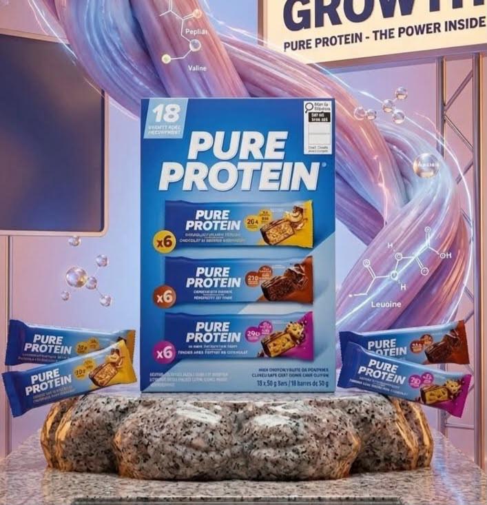 加拿大直送 Pure protein bar (18x50g)  