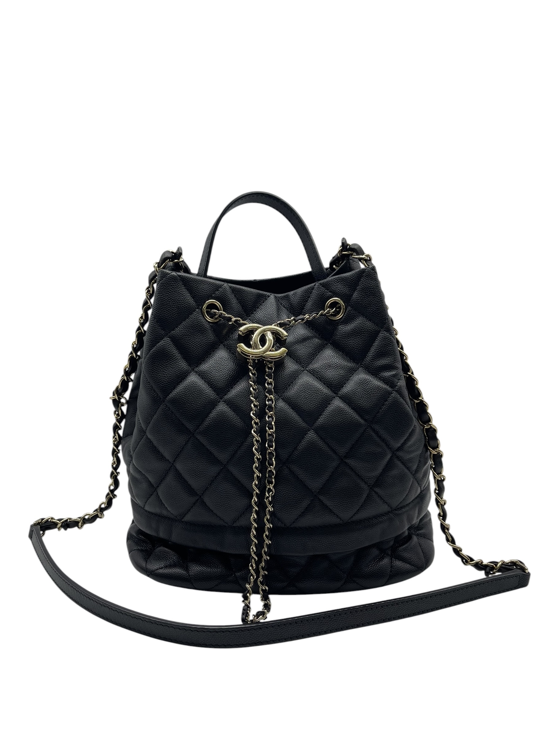 Pre-owned Chanel Rolled Up Bucket Bag / Product Code: 072901