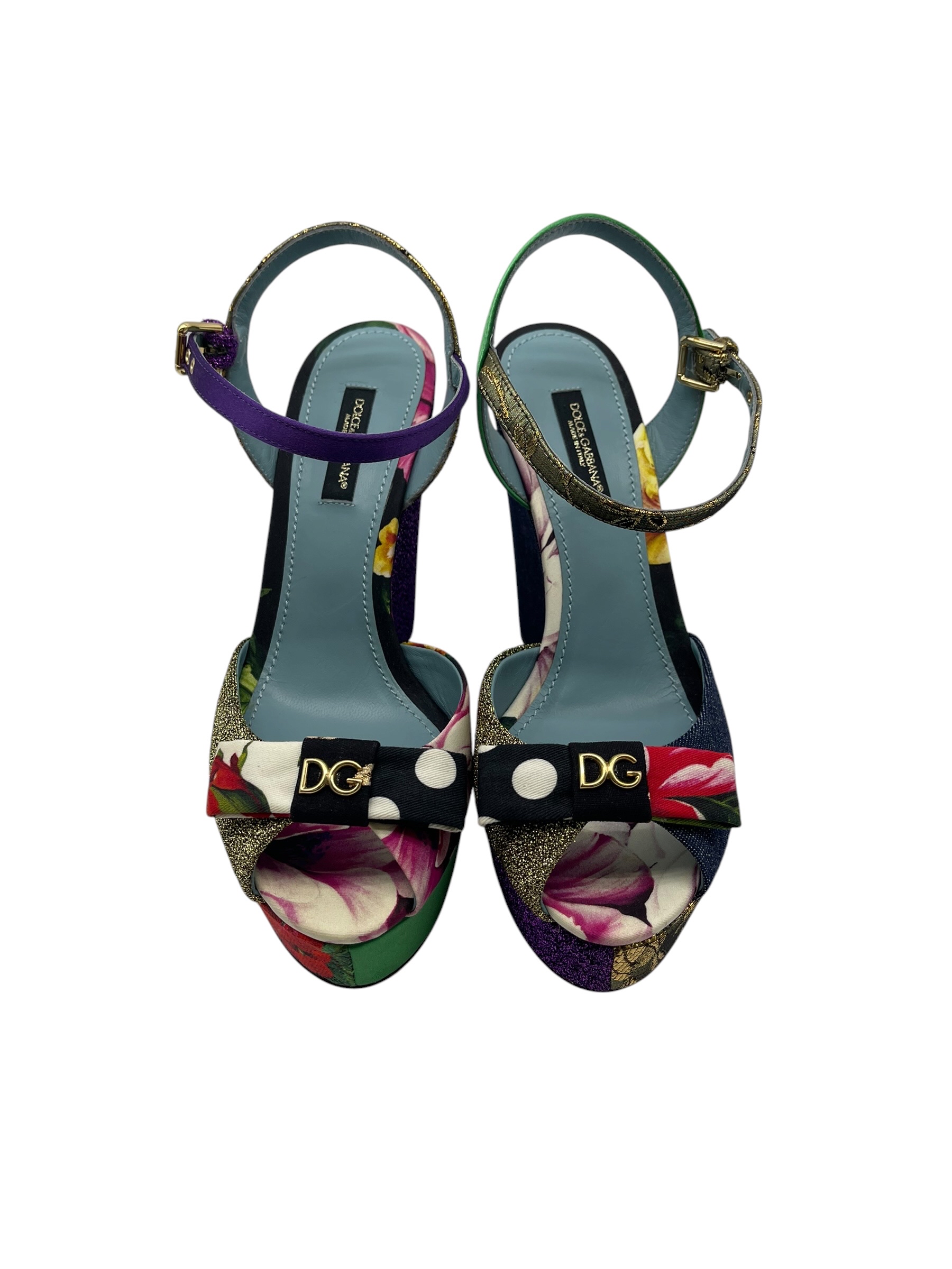 Pre-owned Dolce & Gabbana Patchwork Wedge / Product Code: 070806