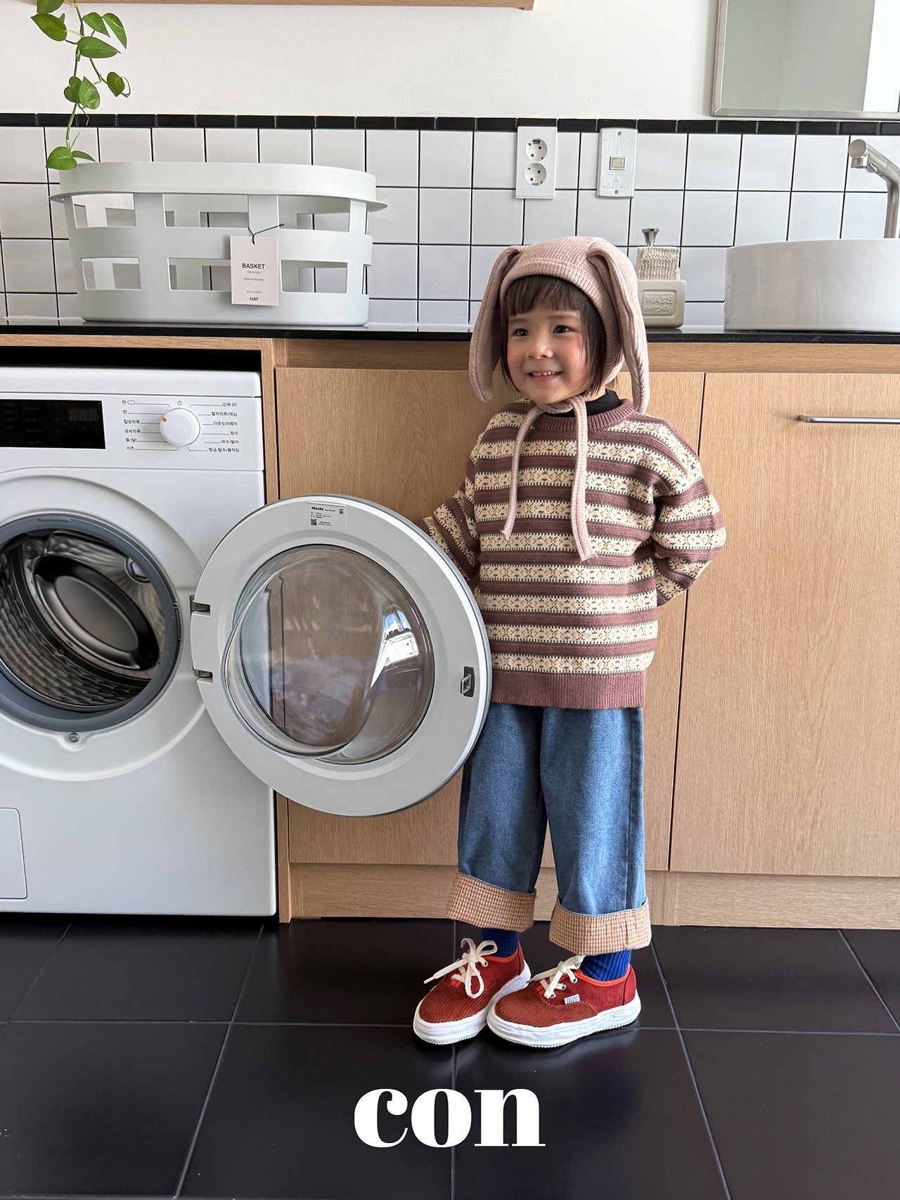 Con | Wash Roll-up Denim