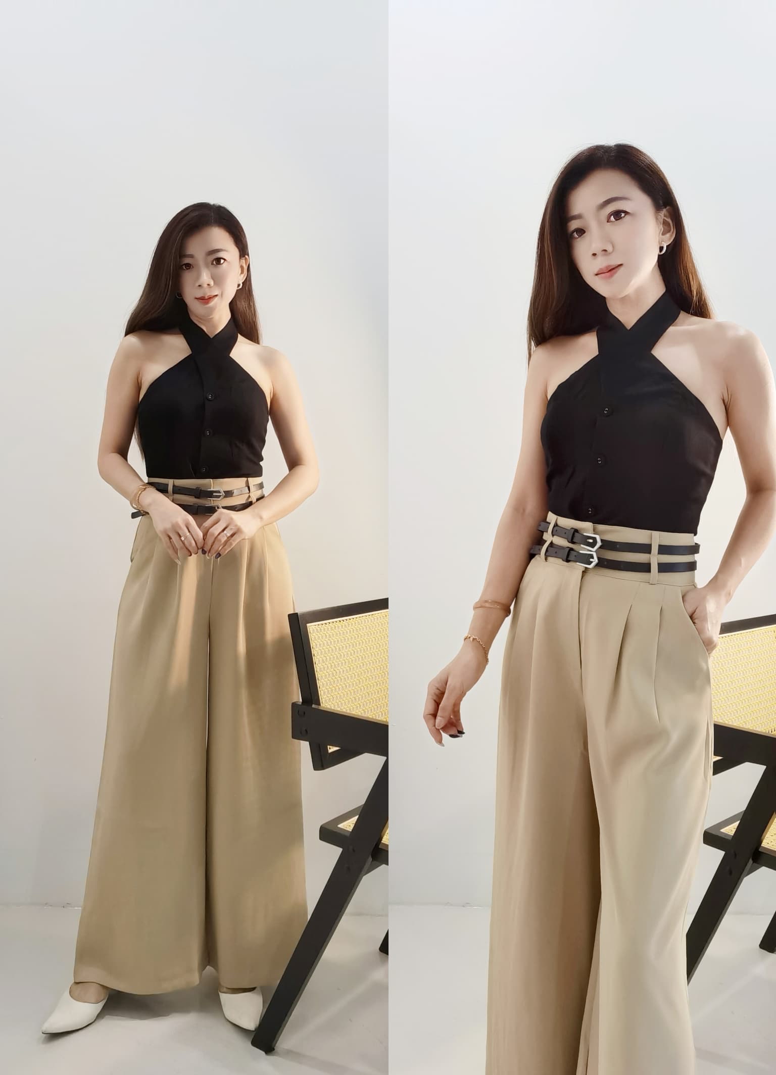 2128 PREMIUM SUIS LONG PANT WITH BELT