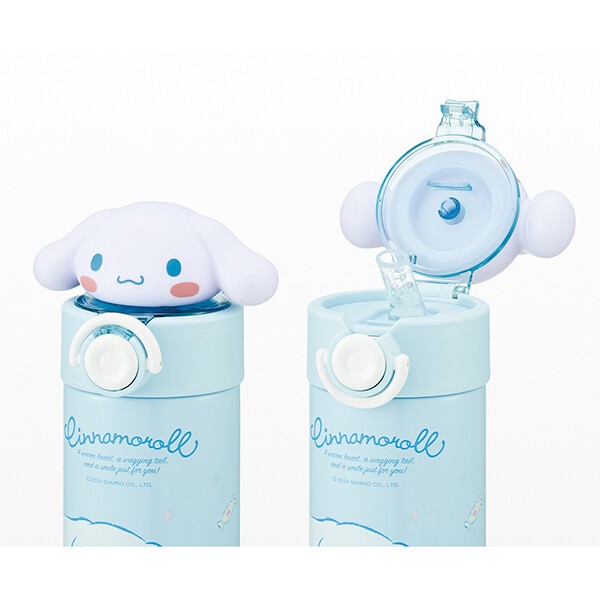🆕【⭐訂購⭐】 🇯🇵日本直送 🌀#Skater #Sanrio 不銹鋼吸管保溫水壺 (420ml)🌀 [PLGD-0084] [260825]