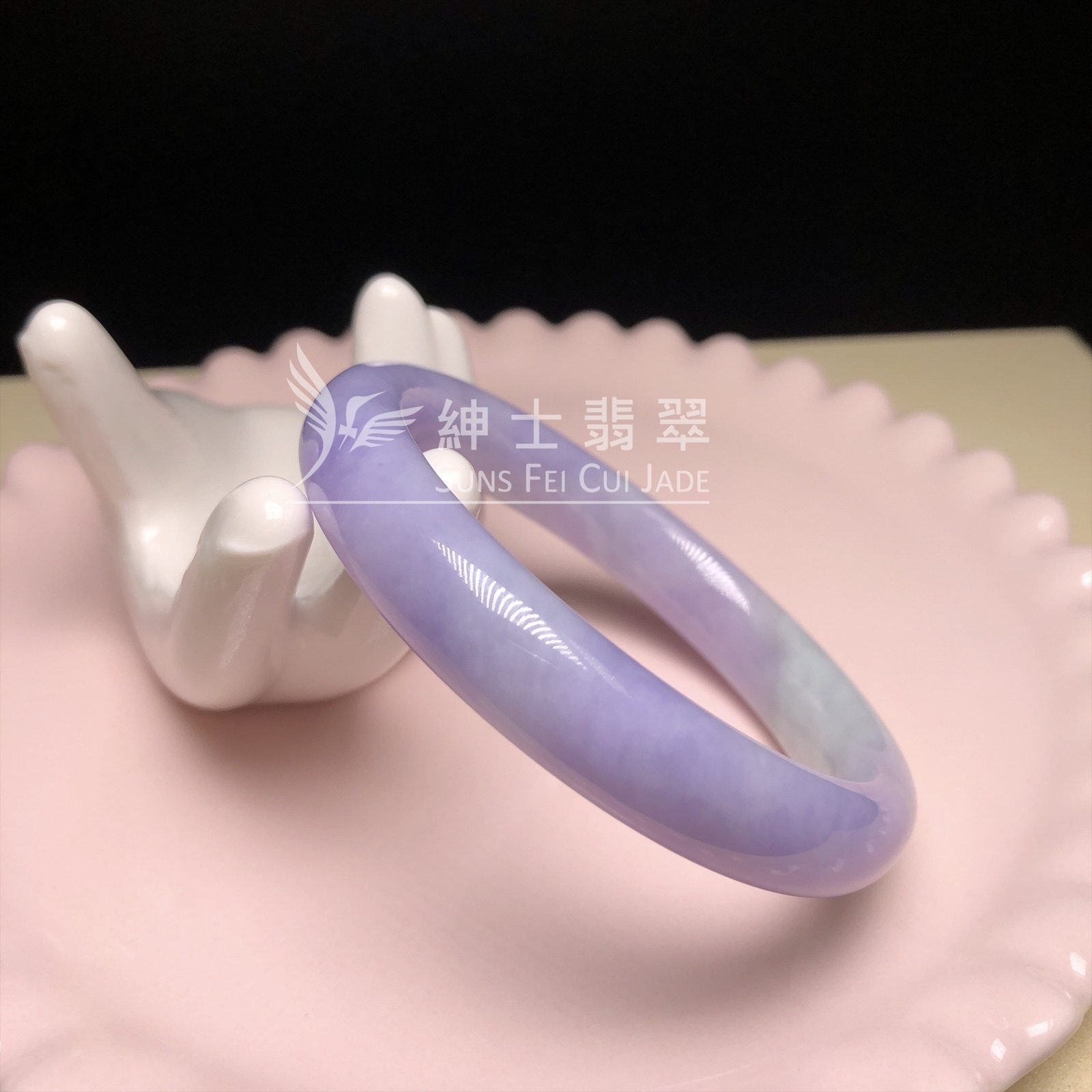 紫羅蘭春彩福鐲55.5mm YM00243