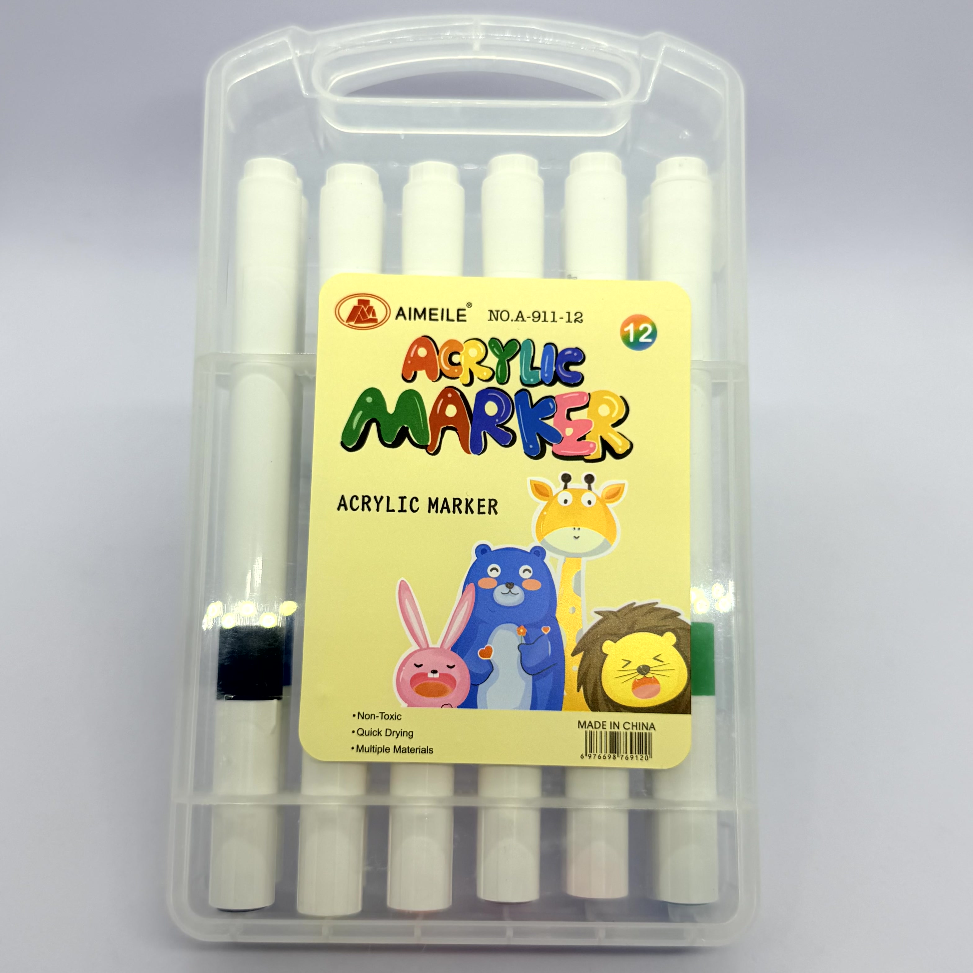 12色彩馬克筆