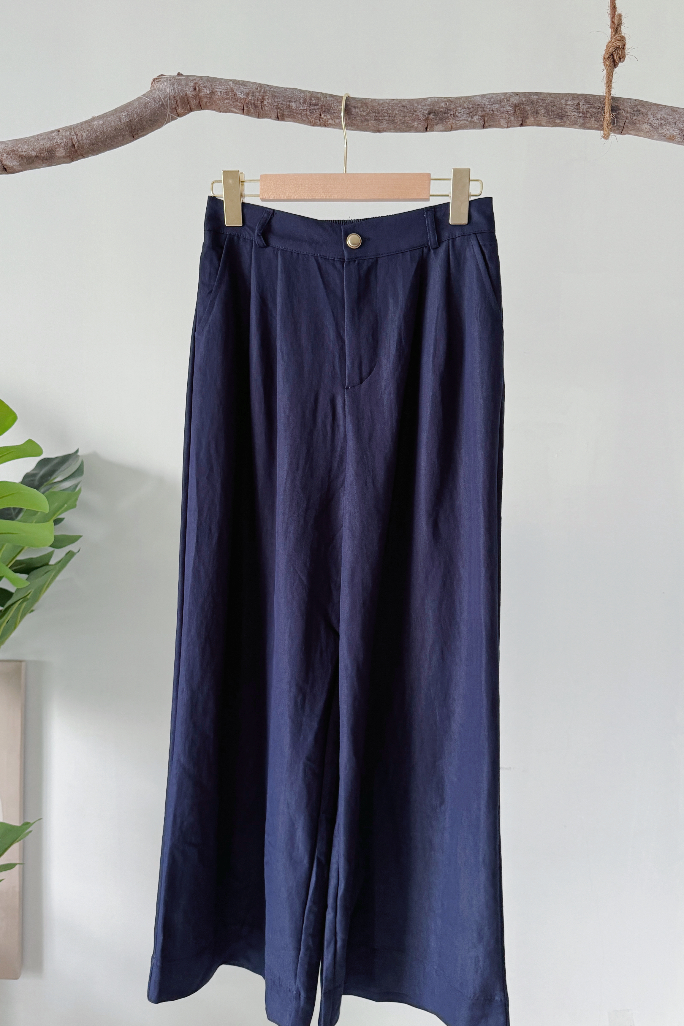 高级感简约垂感西裤