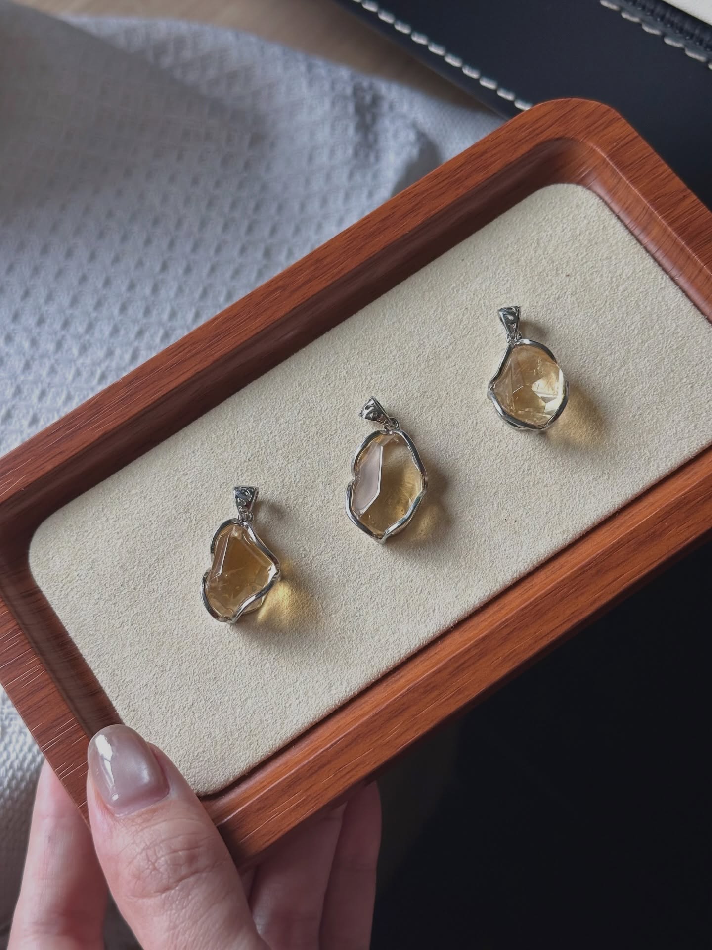 黄水晶吊坠 ｜Citrine Pendant  