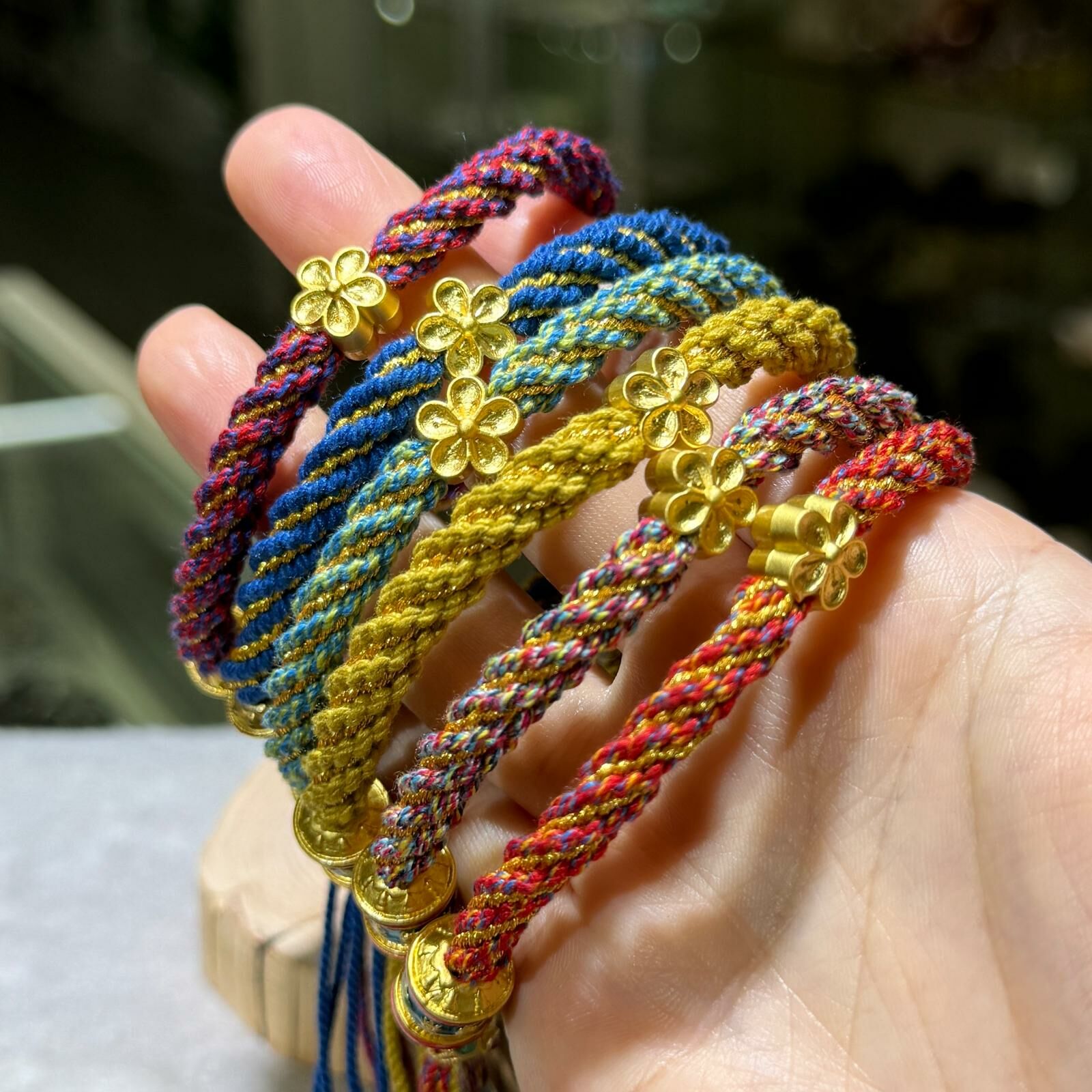 藏式手工編織手繩