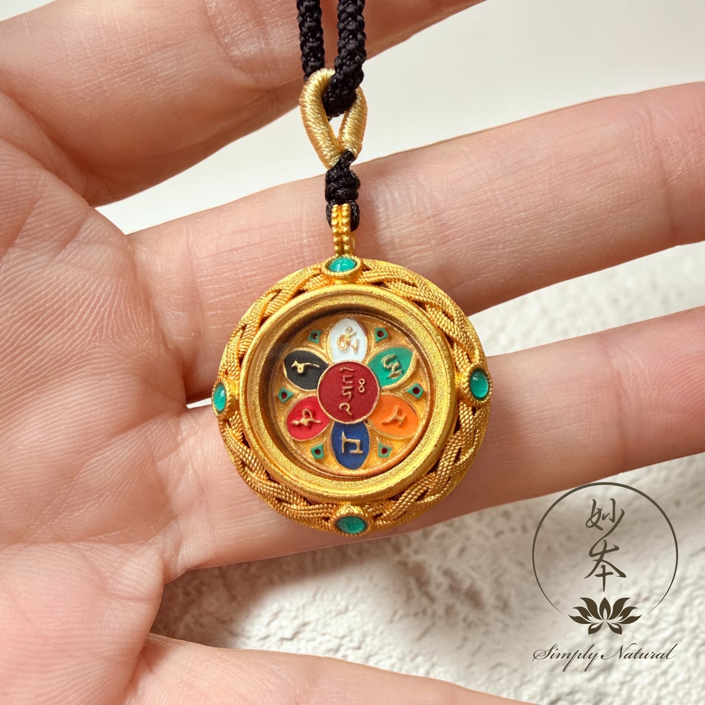 西藏貨品第二回～六字大明咒擦擦吊咀（已加持）