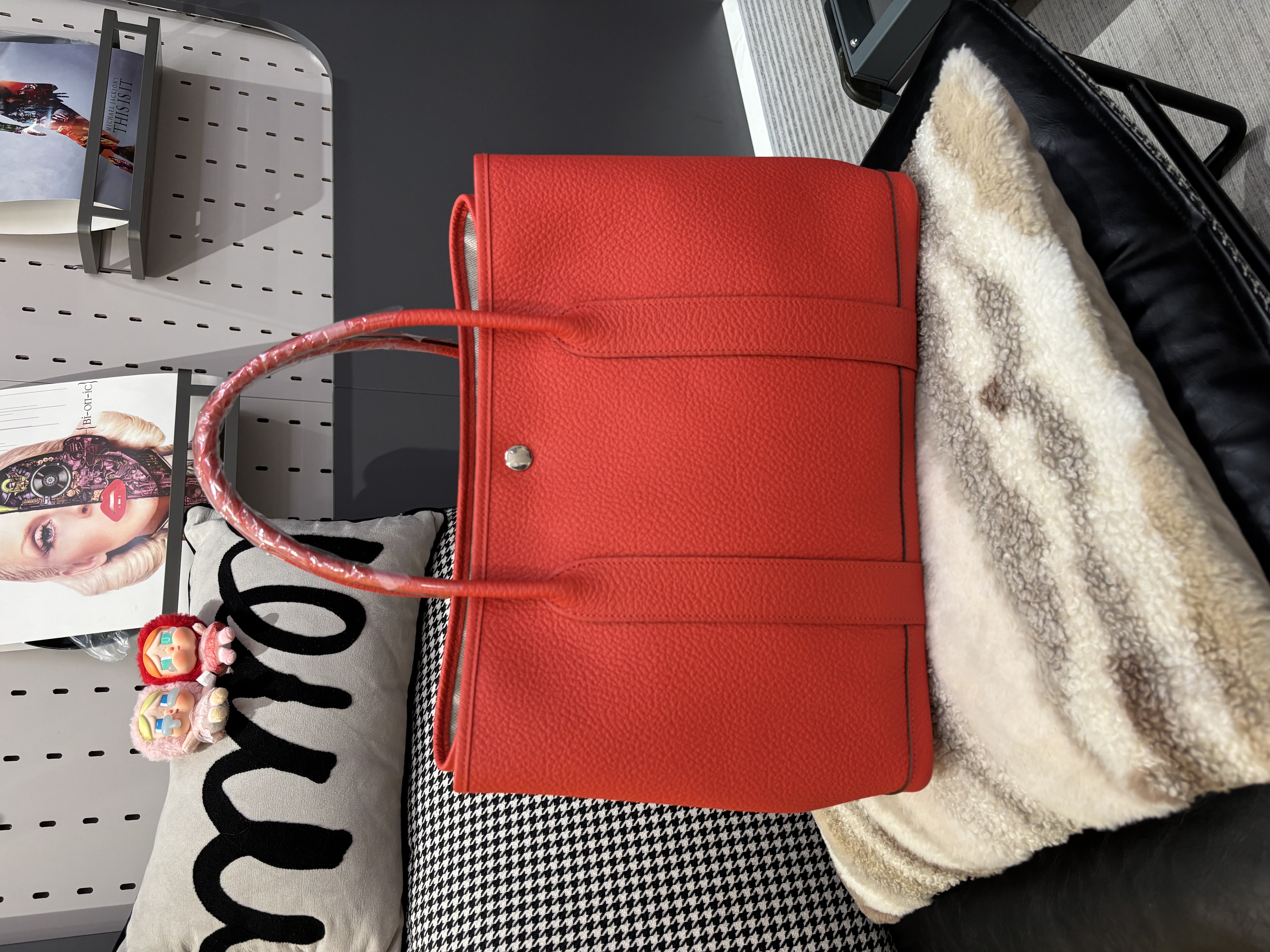 Hermes garden party 36,T5 蜜桃粉100%Authentic,Unused ✅dust bag ✅BOX 