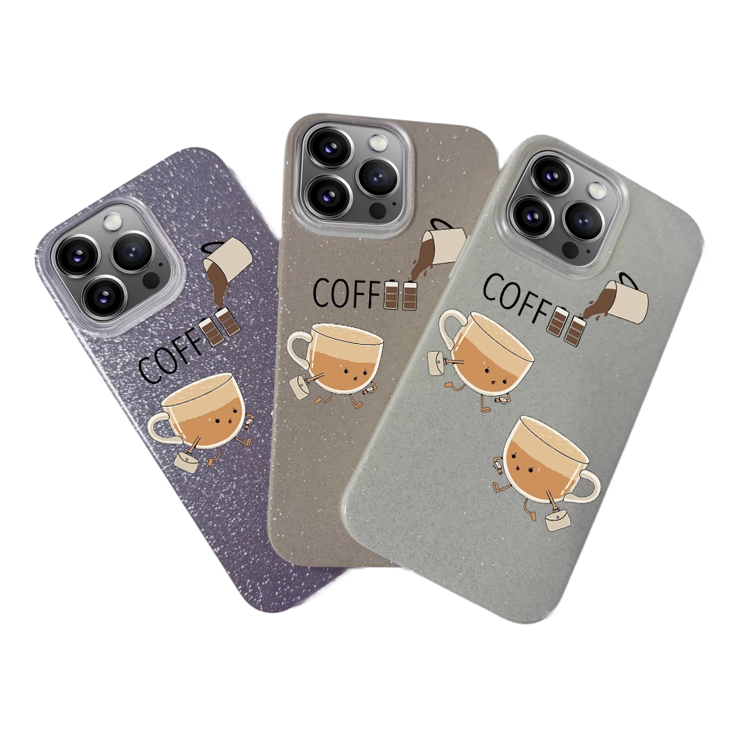 BLING CASE PHONE FOR IPHONE - DESIGN COFFEE B