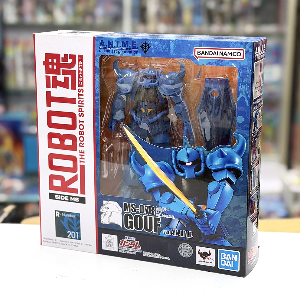 (行版) Bandai ROBOT魂 機動戰士高達 MS-07B 老虎 Ver. A.N.I.M.E. Robot Spirits < Side MS > MS-07B Gouf Ver. A.N.I.M.E. (再版) 