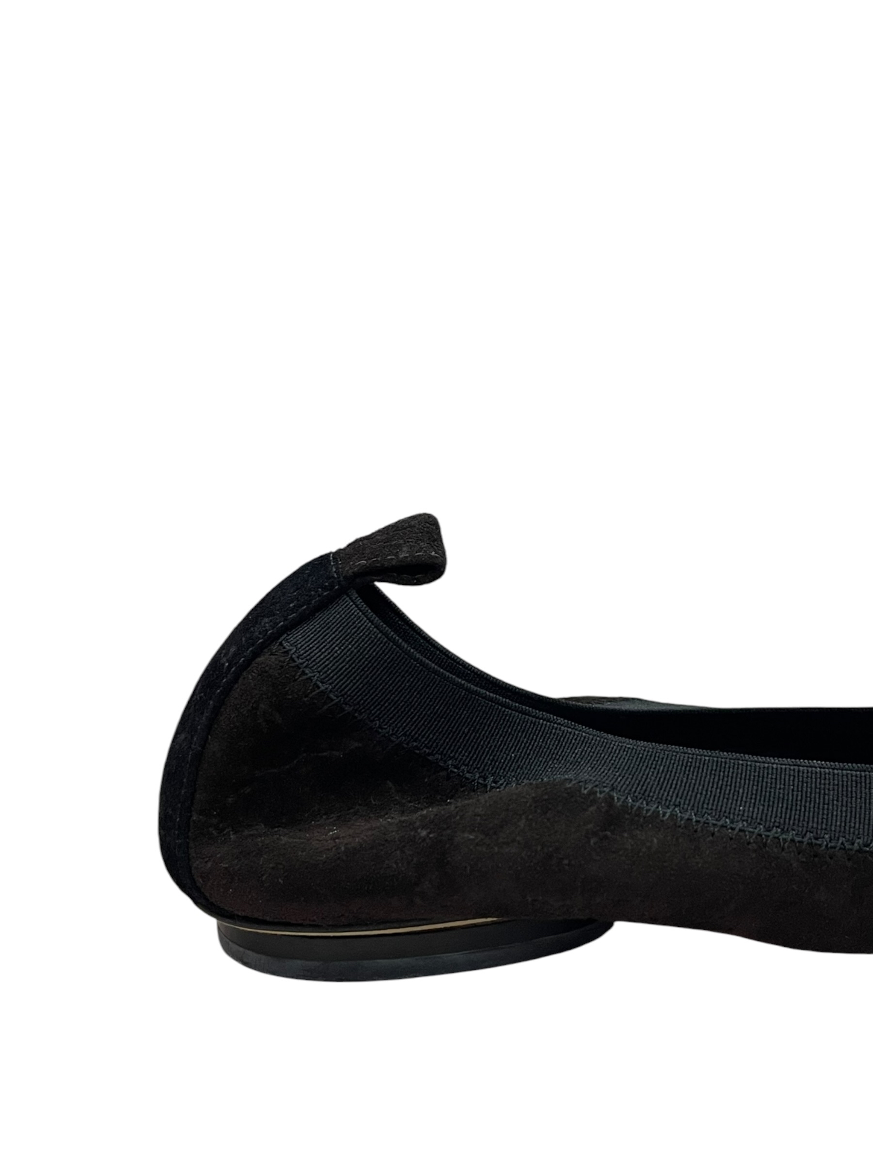 Pre-Owned Chanel Suede Cap Toe Ballerina Flats / Product Code: 080520