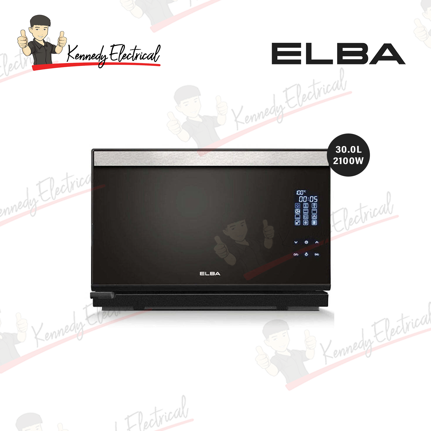 Elba 30L Combi Smart Oven ESGO-N3088D(BK)