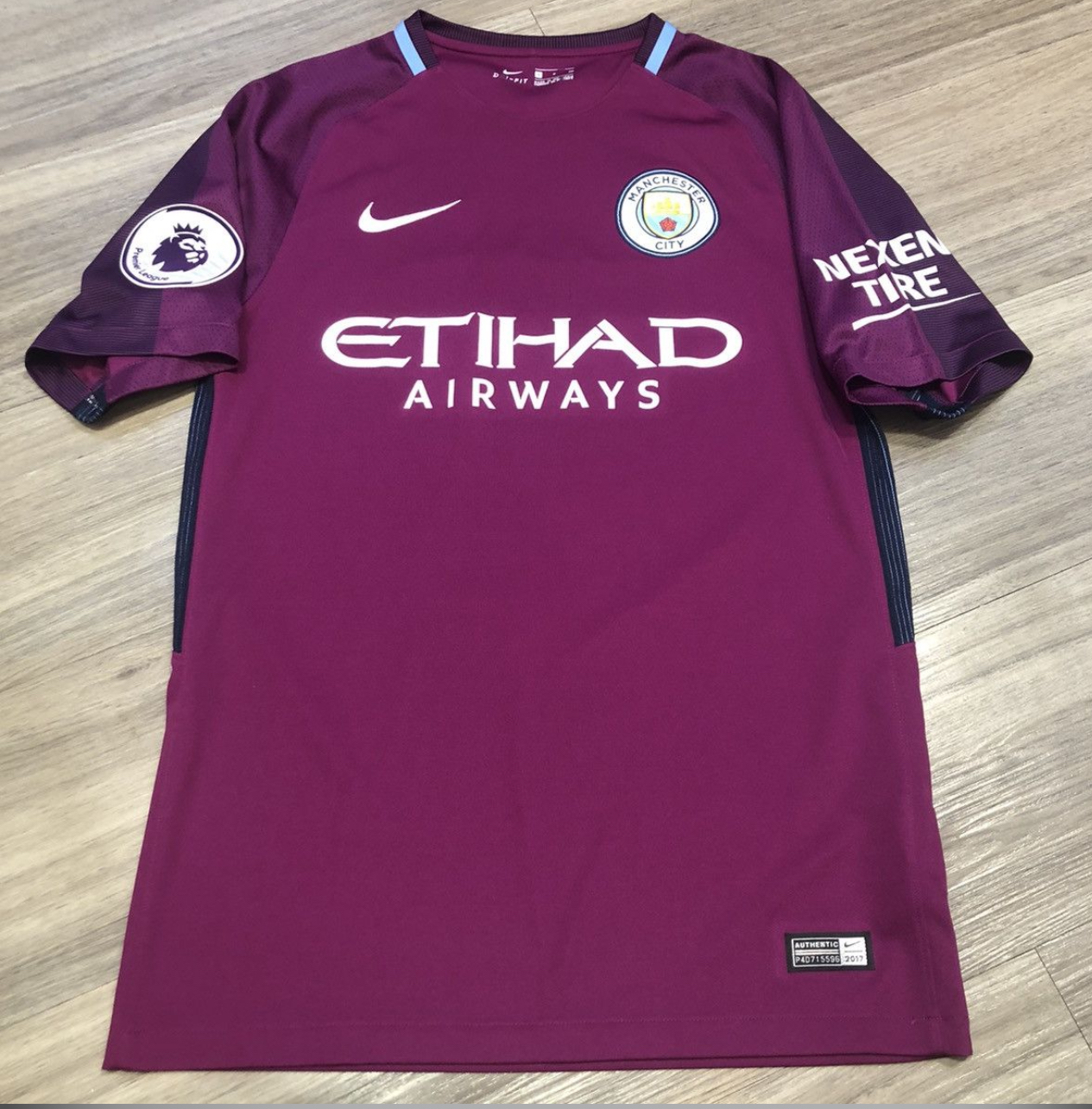 Manchester City 17/18 away shirt #10 Kun Aguero
