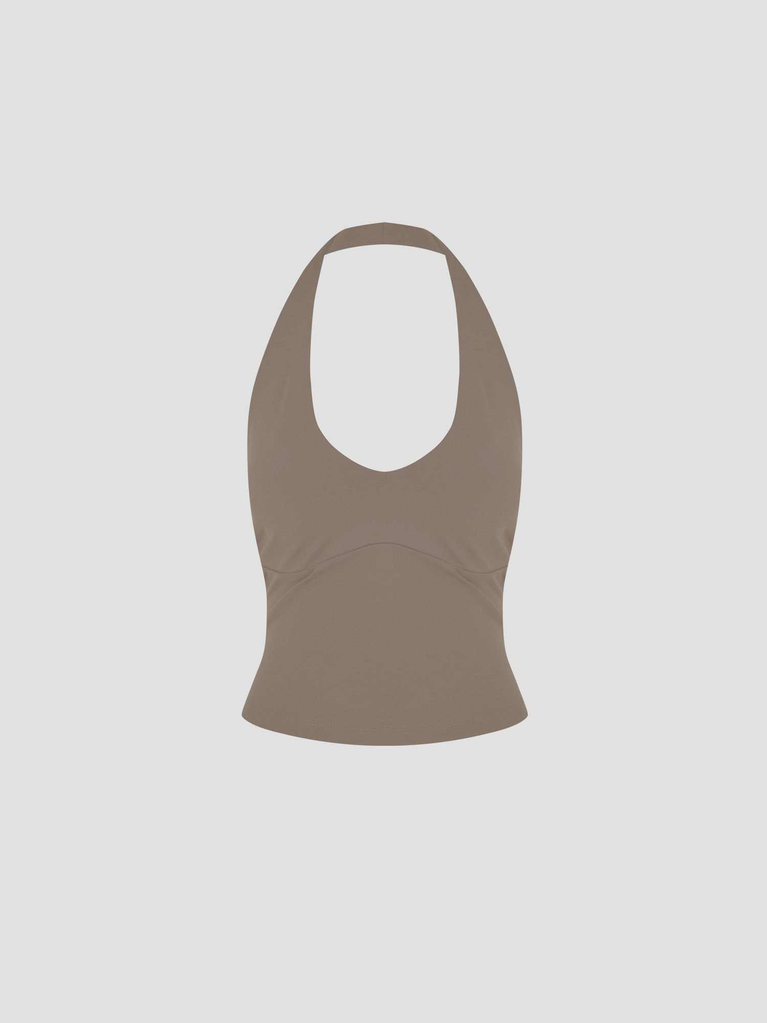預購_Halterneck Sleeveless Bra Top with Built-in Cups by Conch