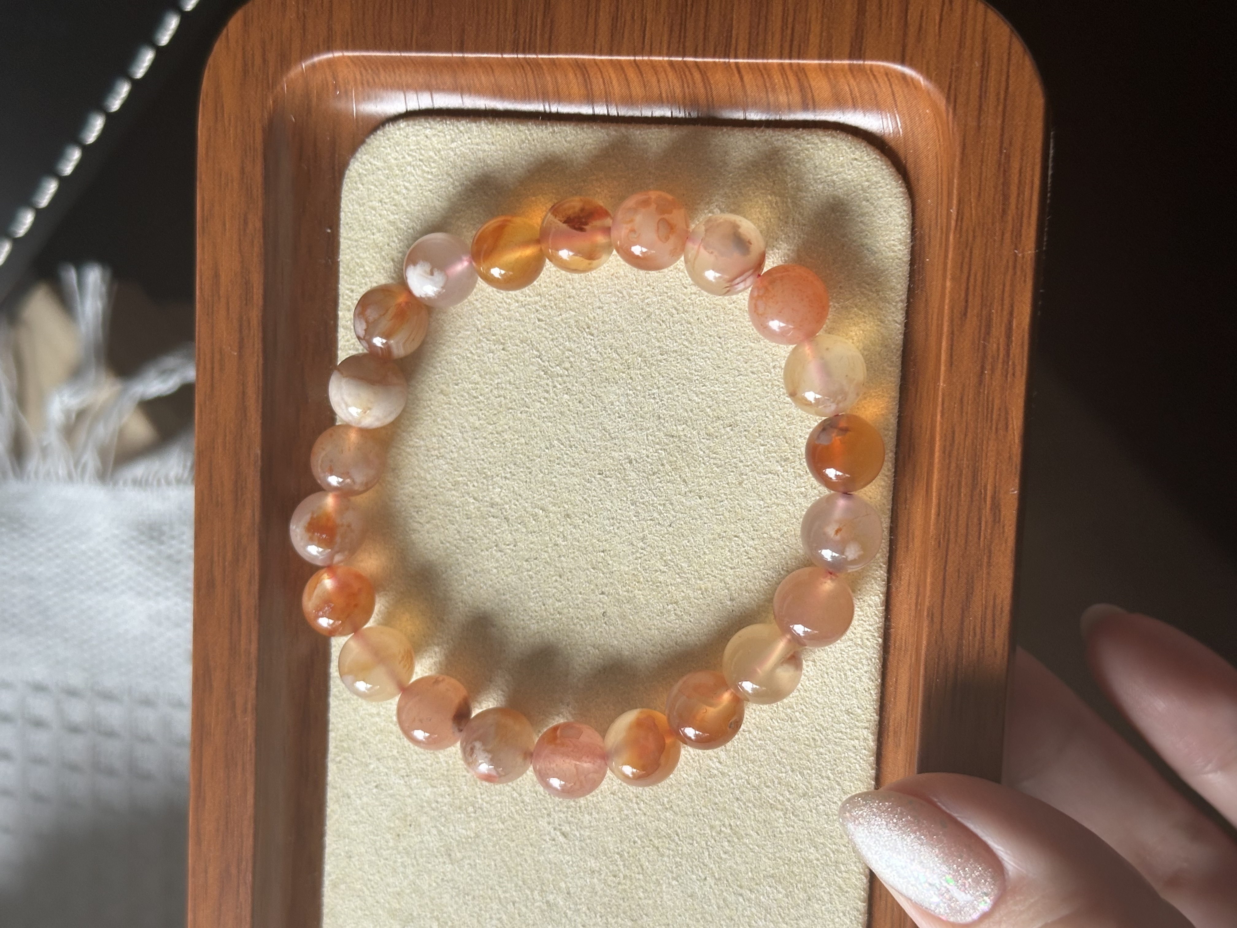 樱花玛瑙 ｜ Sakura Agate 9m+ 