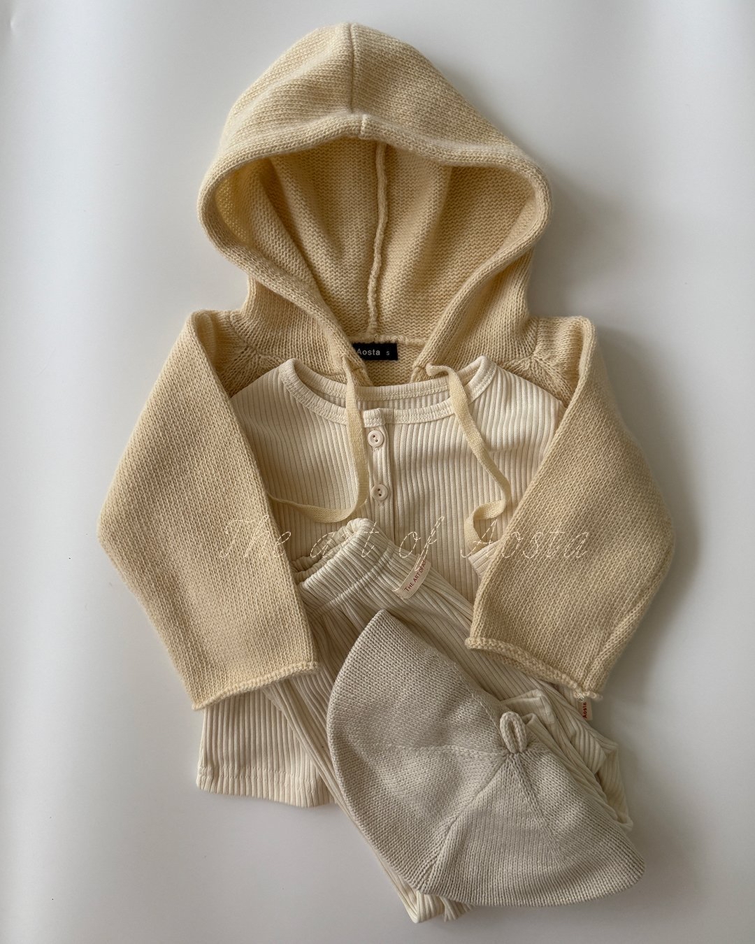 Aosta | [Knit Cookie Hoodie]