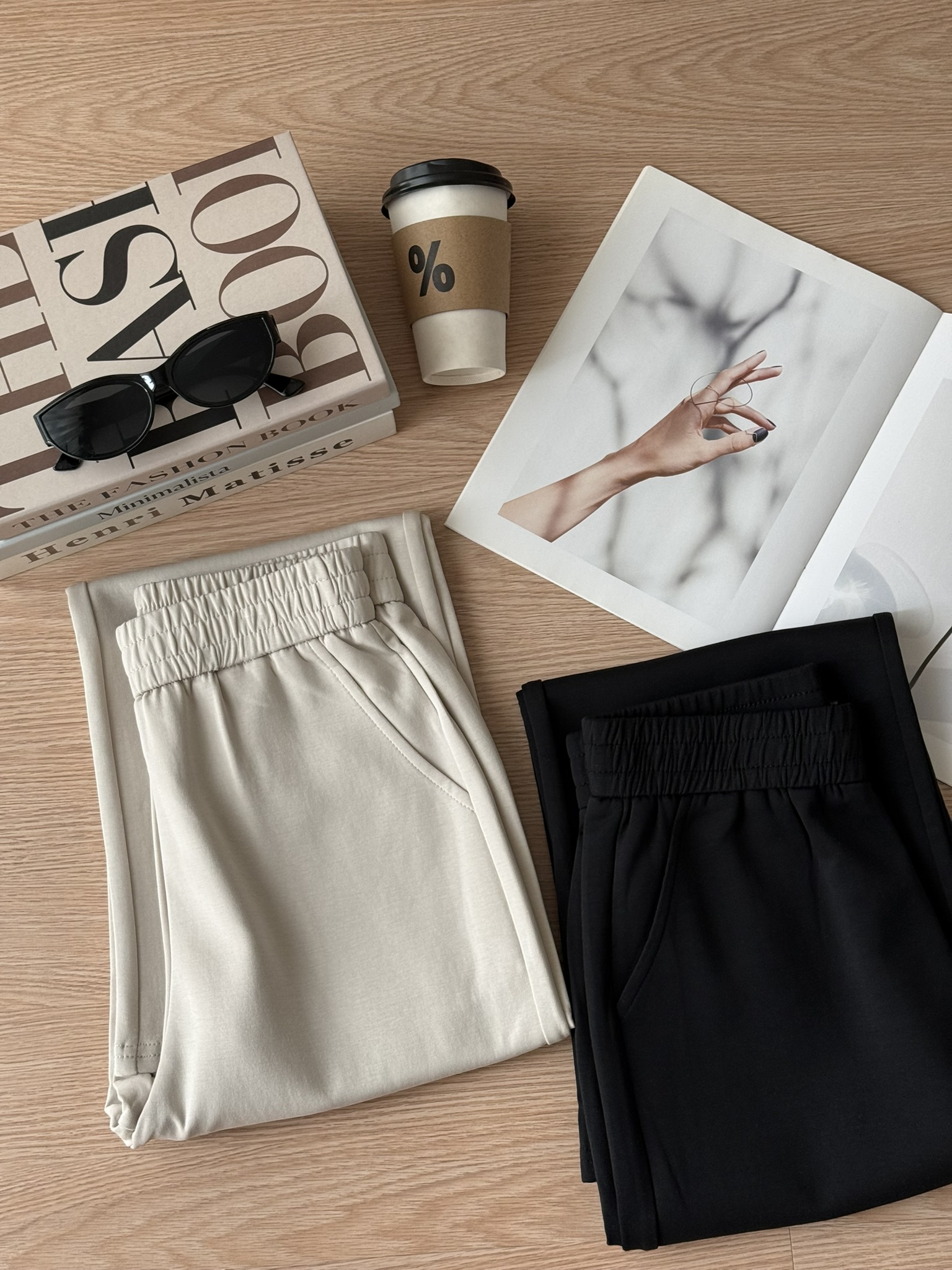 Jovy Straight Leg Pants | Cream
