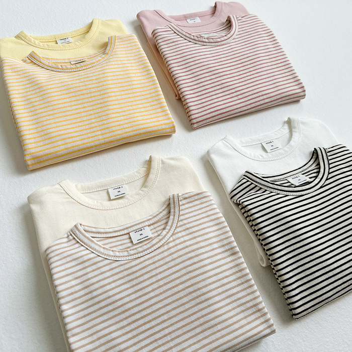 🇰🇷vivid_I tee set (2件）