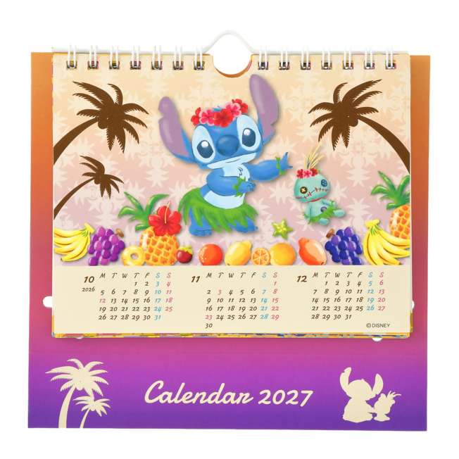 [訂購] [JDS] 💙 STITCH 史迪仔 座枱曆 2027 {TF260836}