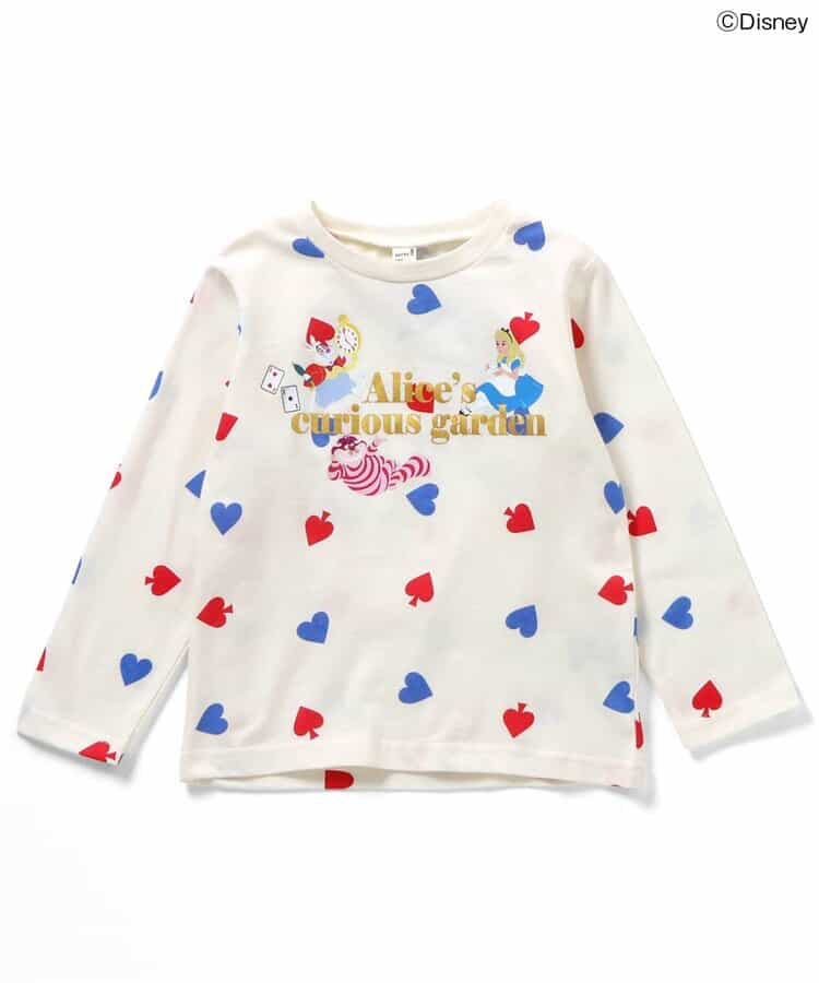 🇯🇵預訂 日本直送🇯🇵Apres les cours x 愛麗絲系列四色人物印花貼花長袖T恤