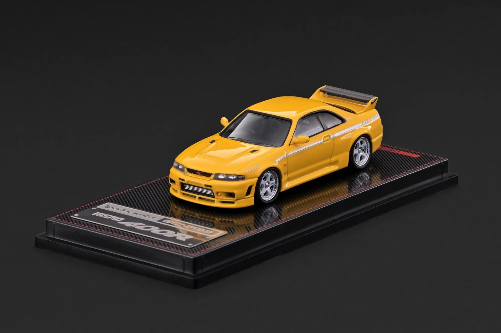 (預訂 Pre Order) Ignition model （IG4272) 1/64 NISMO 400R (BCNR33) Yellow