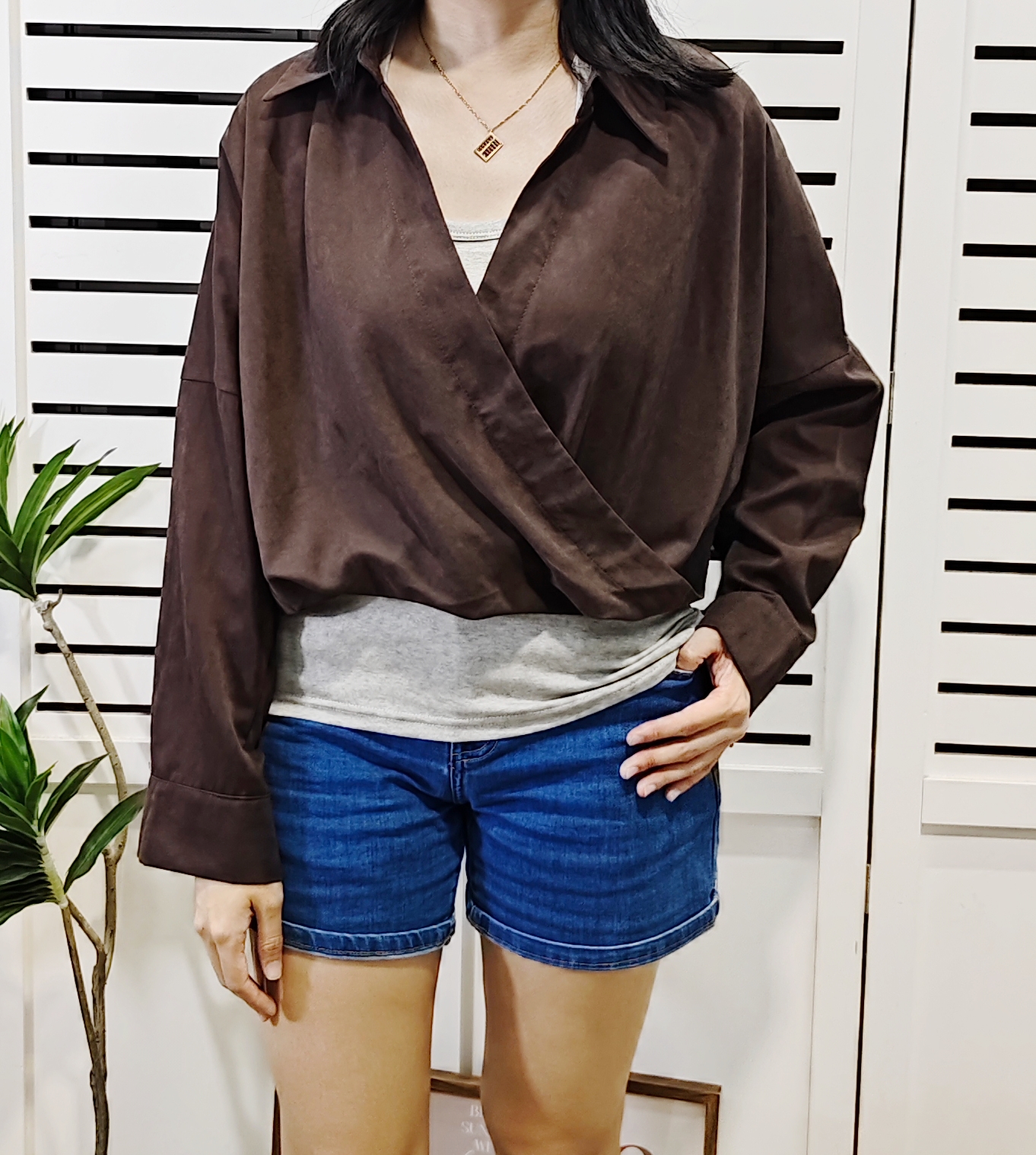 58653 2 In 1 Jacket Shirt With Singlet