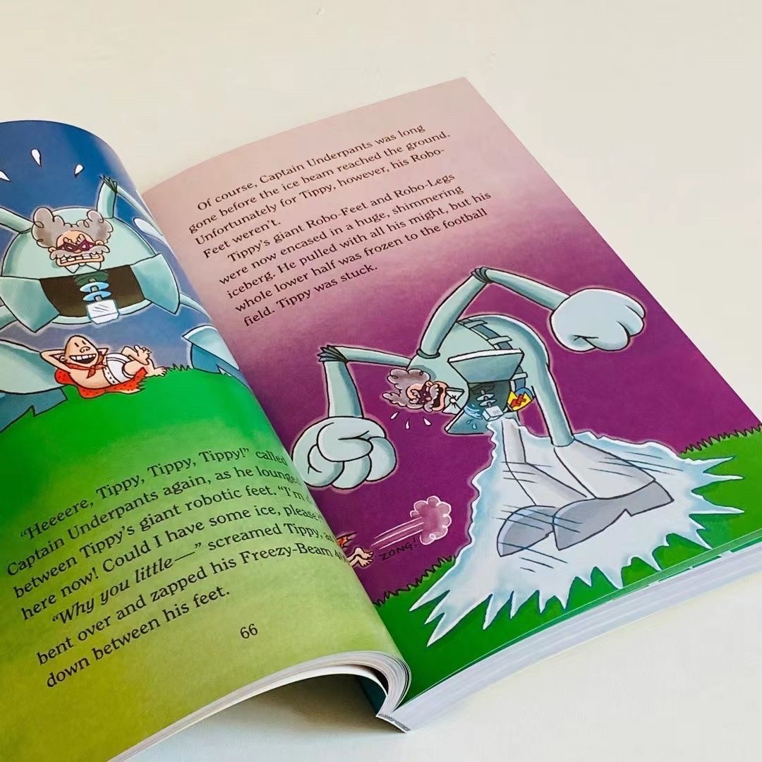 Captain Underpants Color Collection 14 Books 內褲超人彩繪 點讀版