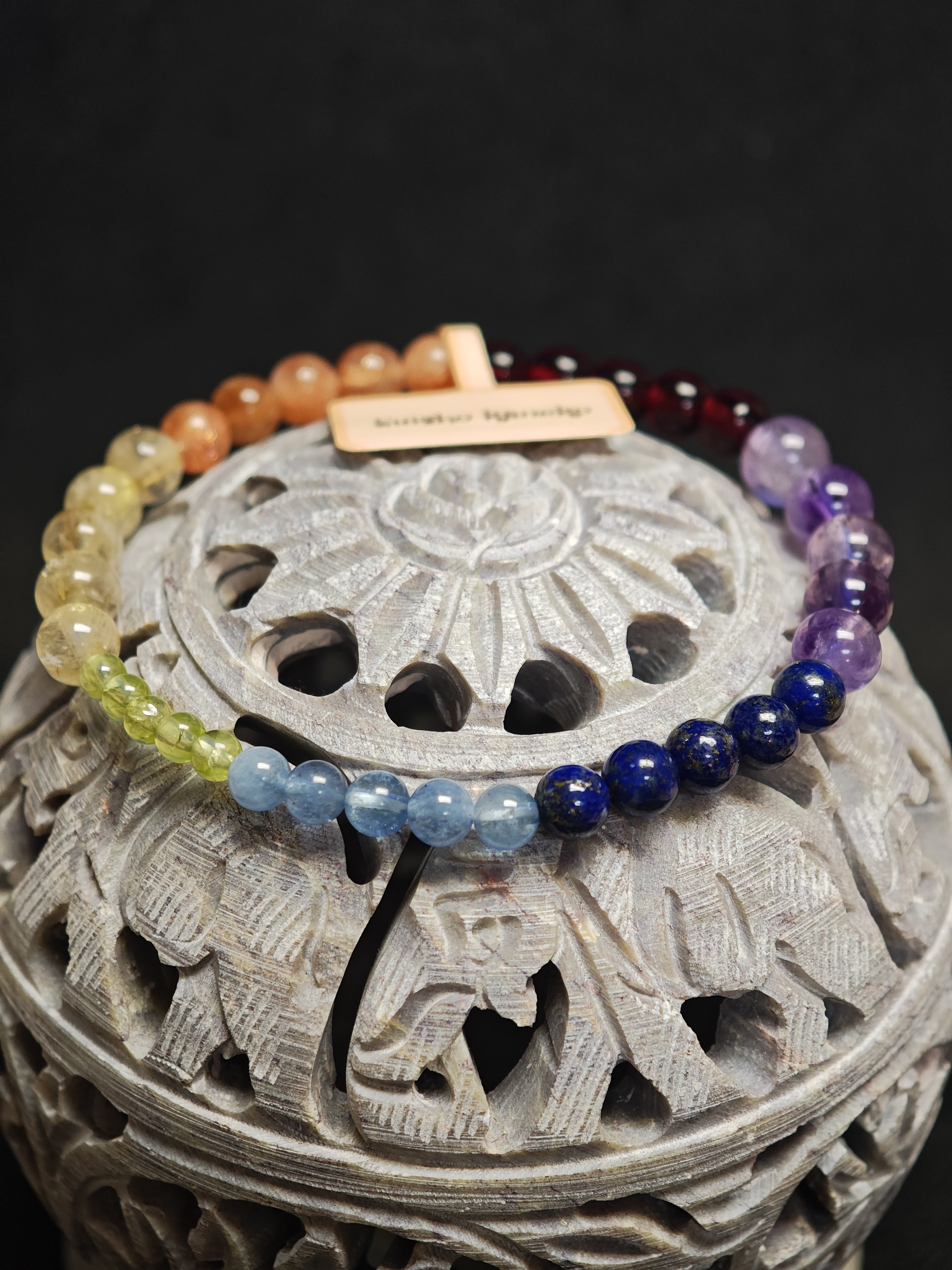 ✨新品DIY水晶手串✨✨七輪水晶✨