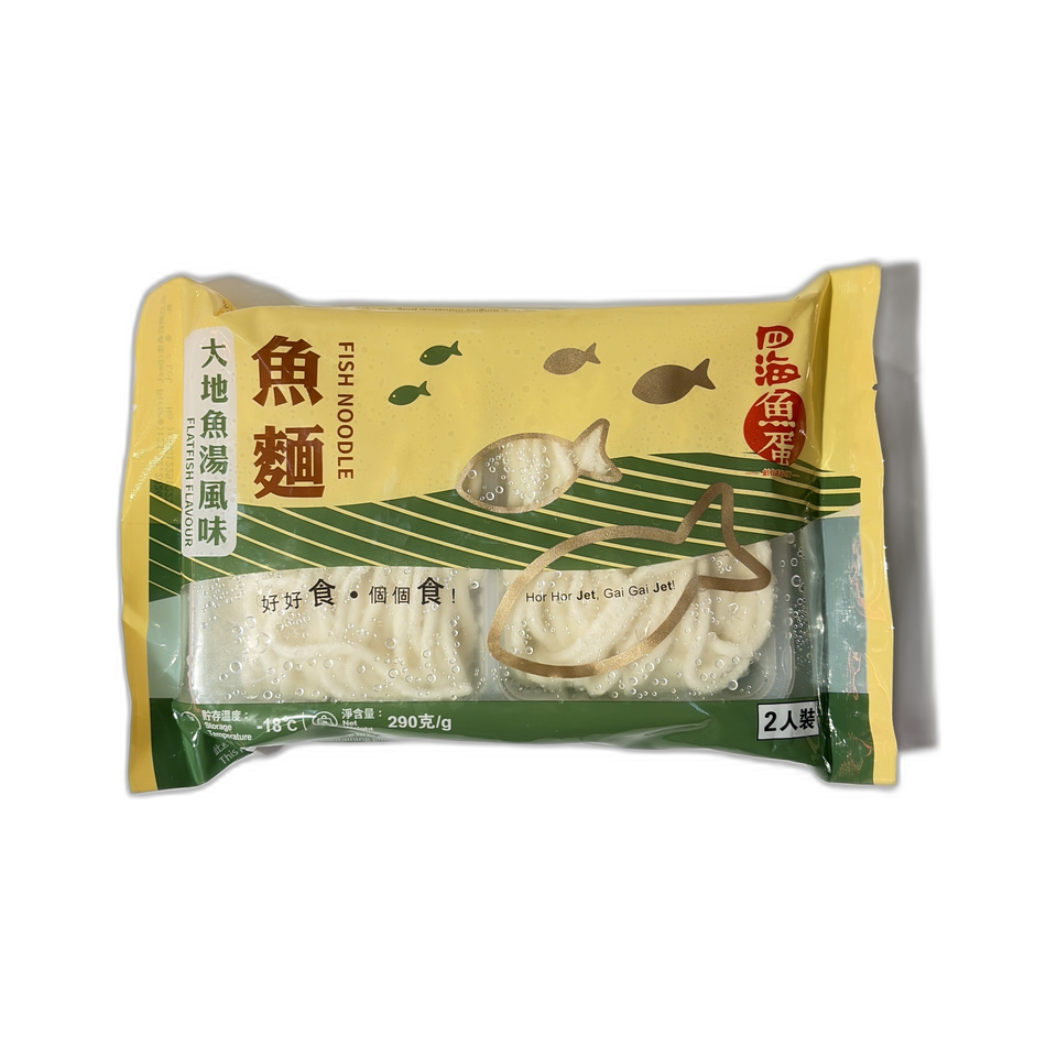 四海魚蛋大地魚湯風味魚麵 290克