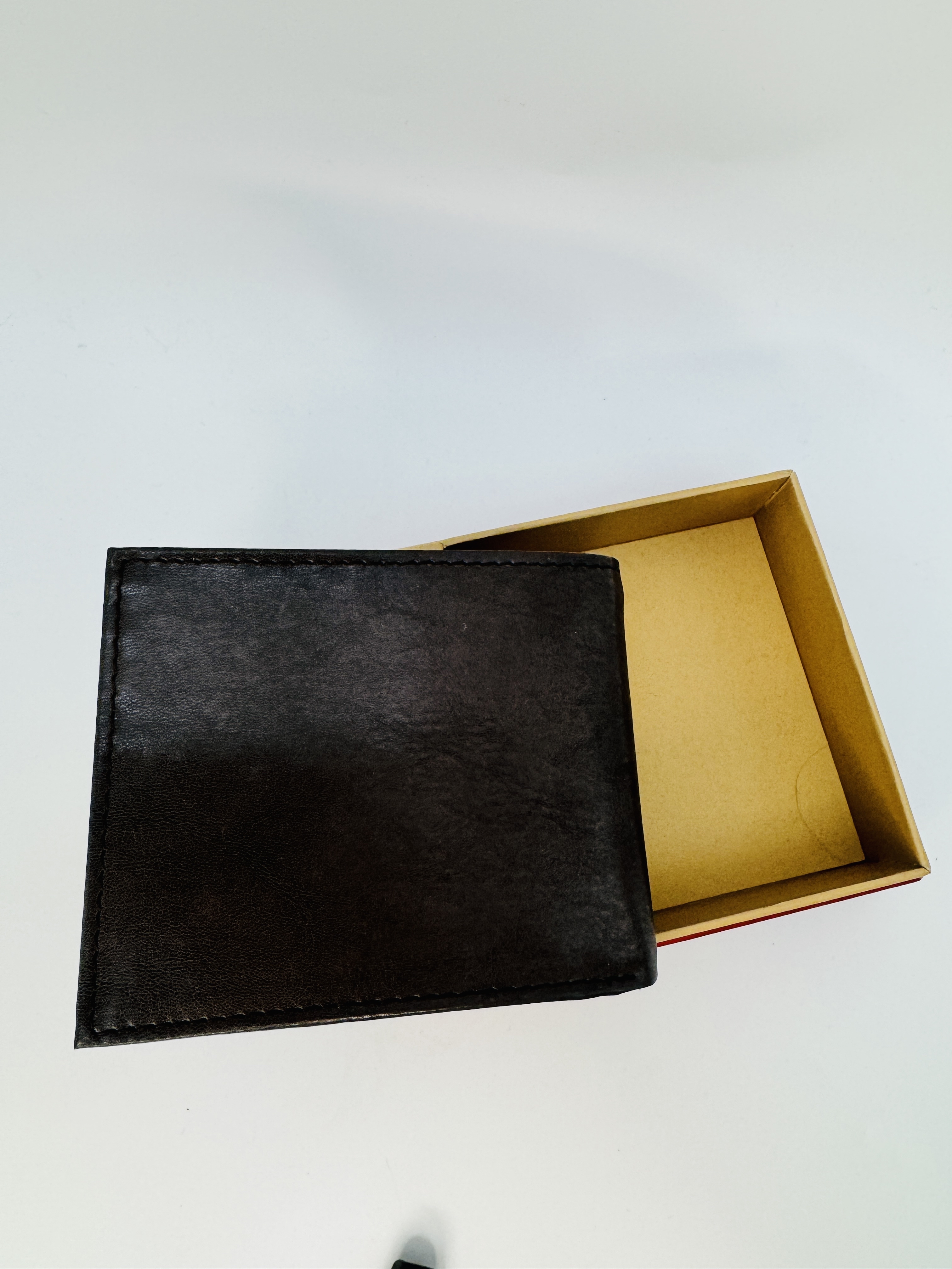 Levi’s深啡色皮銀包 (香港現貨)