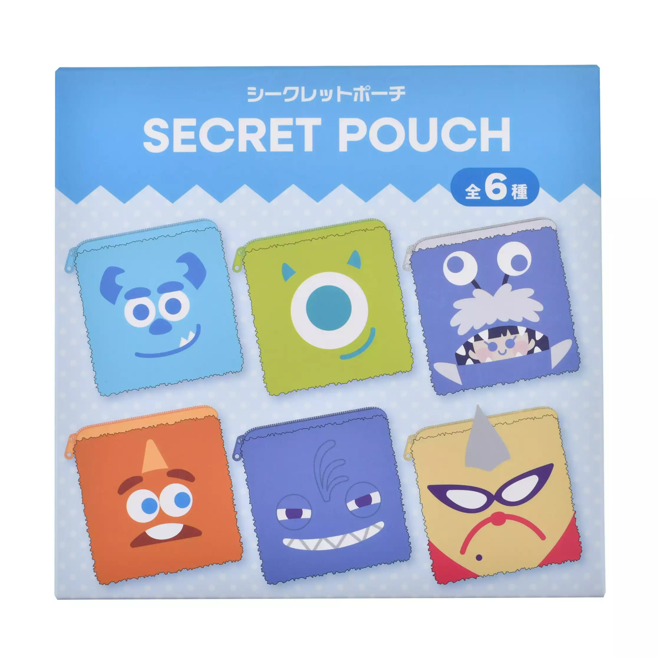 🌸 【預訂】MONSTERS Pouch(隨機) - MONSTERS INC. 25TH