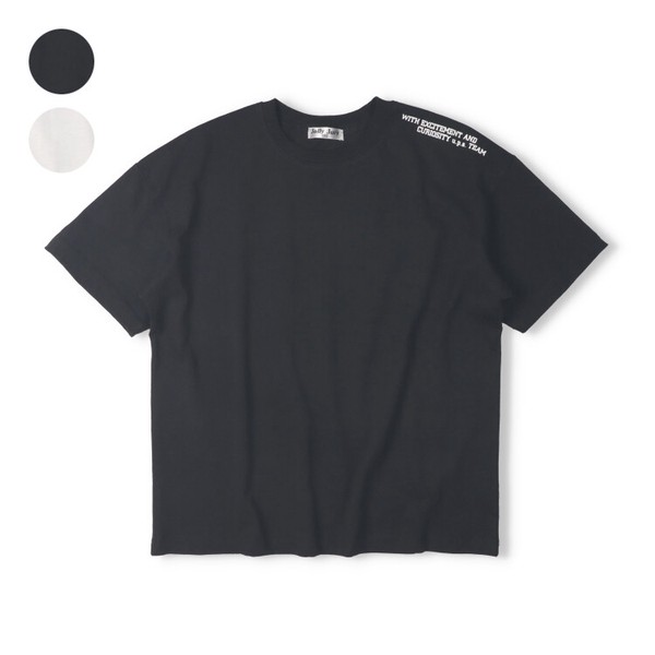 🆕【⭐訂購⭐】🌀 🇯🇵 日本直送🇯🇵 褪色印花 學院風 短䄂T恤［2款選］🌀[ELDA-0050][260506]