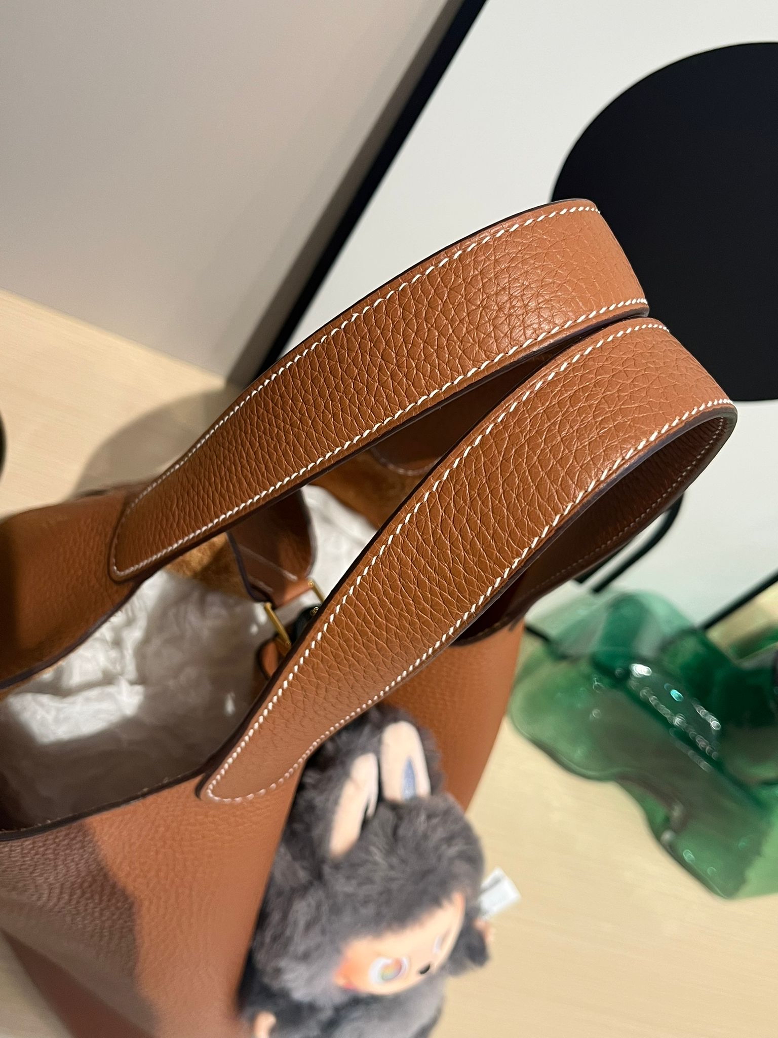 Hermes Picotin 22 Gold/Gold Stamp D 100%Authentic, 98%New✅Key Lock✅Dust bag